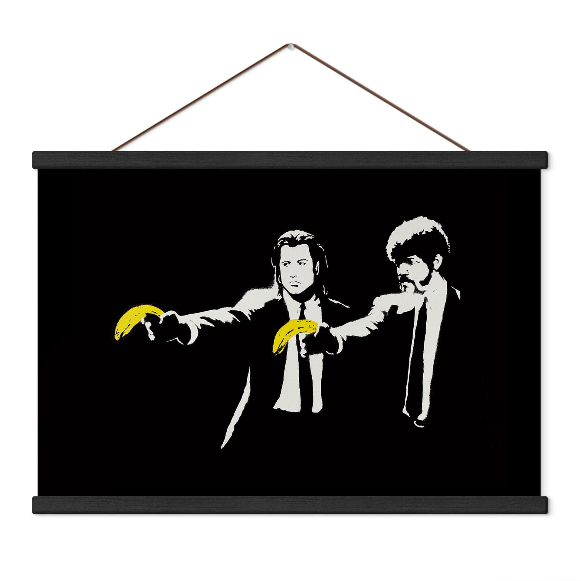 Textielposter - Pulp Fiction - Banksy