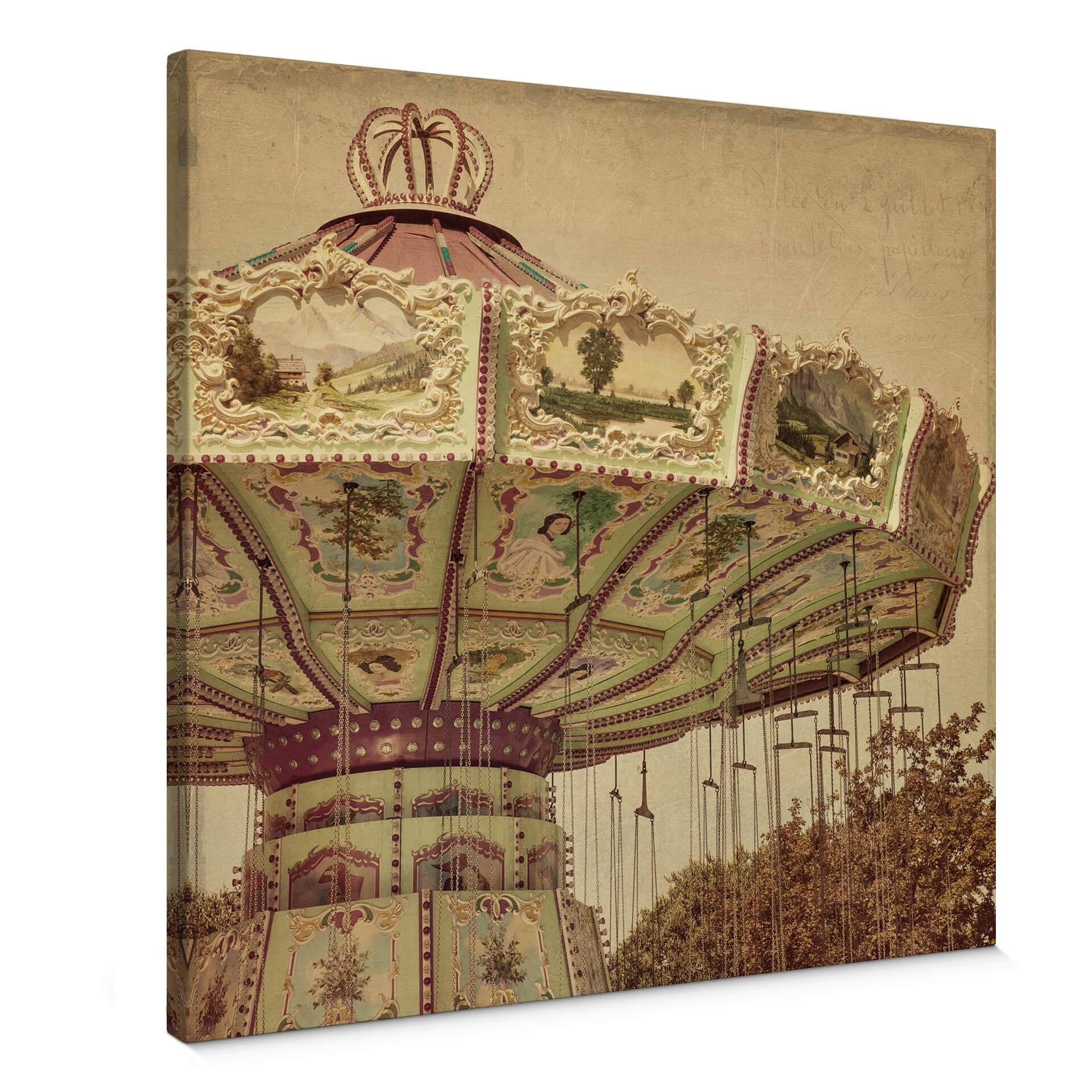 Karrusel - Lærredsprint