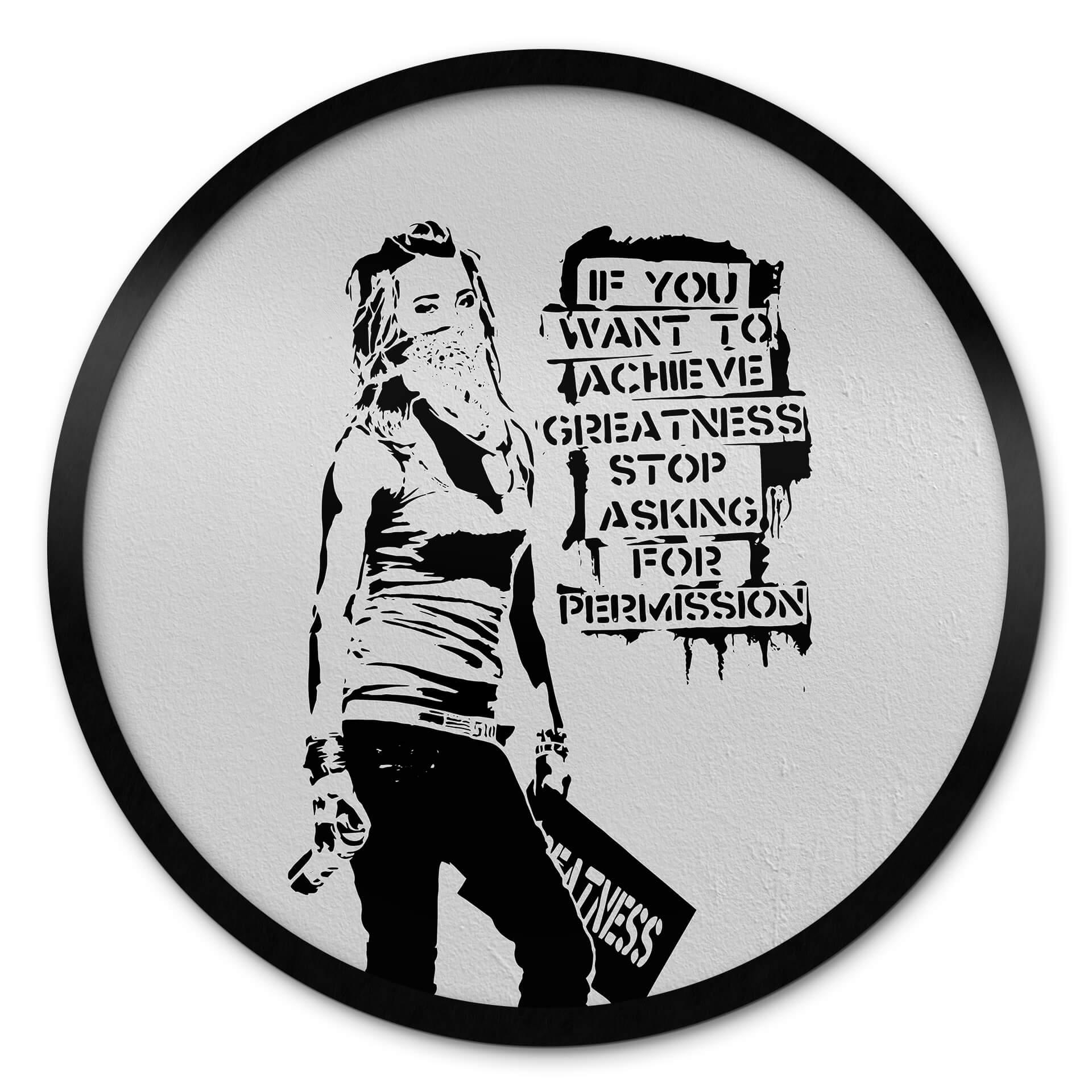 Plakat Banksy - Achieve Greatness