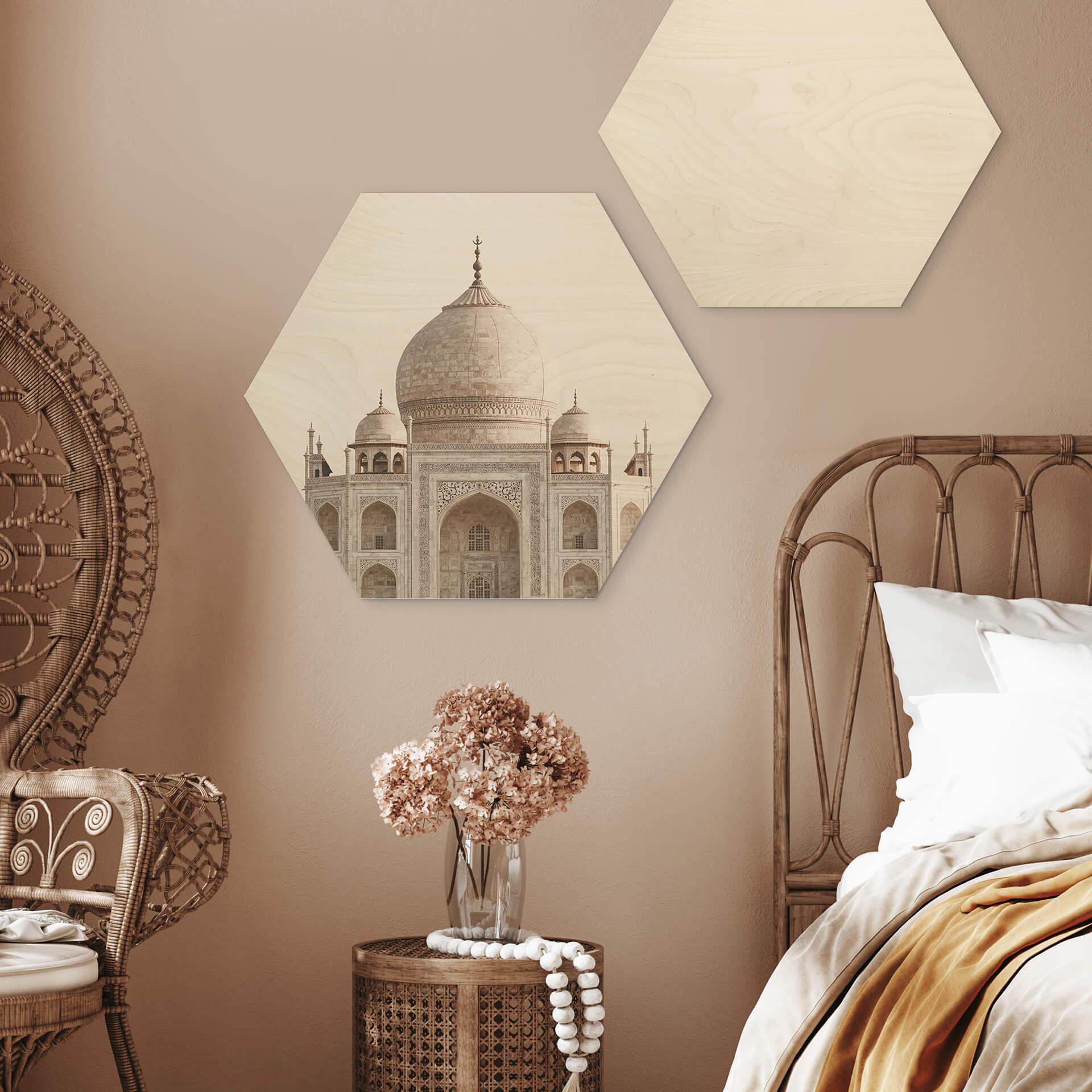 Hexagon - Holz Annie - Taj Mahal