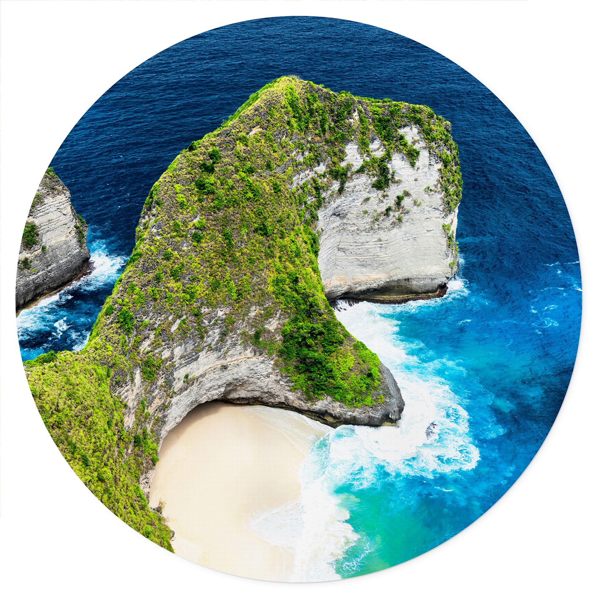 Vinilo decorativo Costa rocosa de Nusa Penida - Hugonnard - Redondo