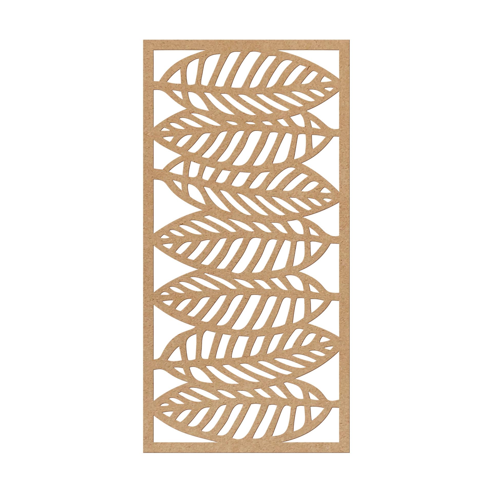 MDF Decoratie Botanisch stilleven met bladeren