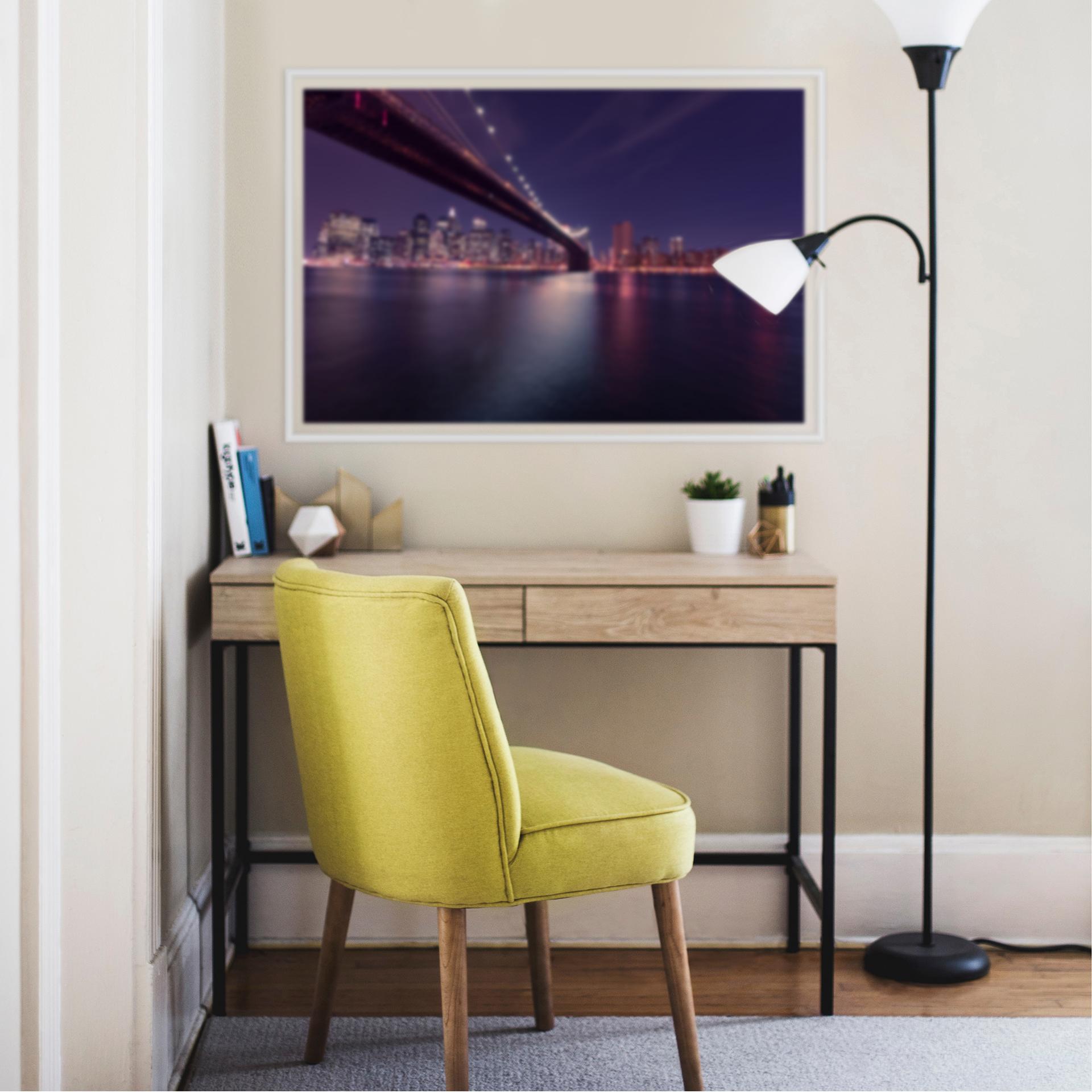 Zelfklevende Poster  Lights in New York City
