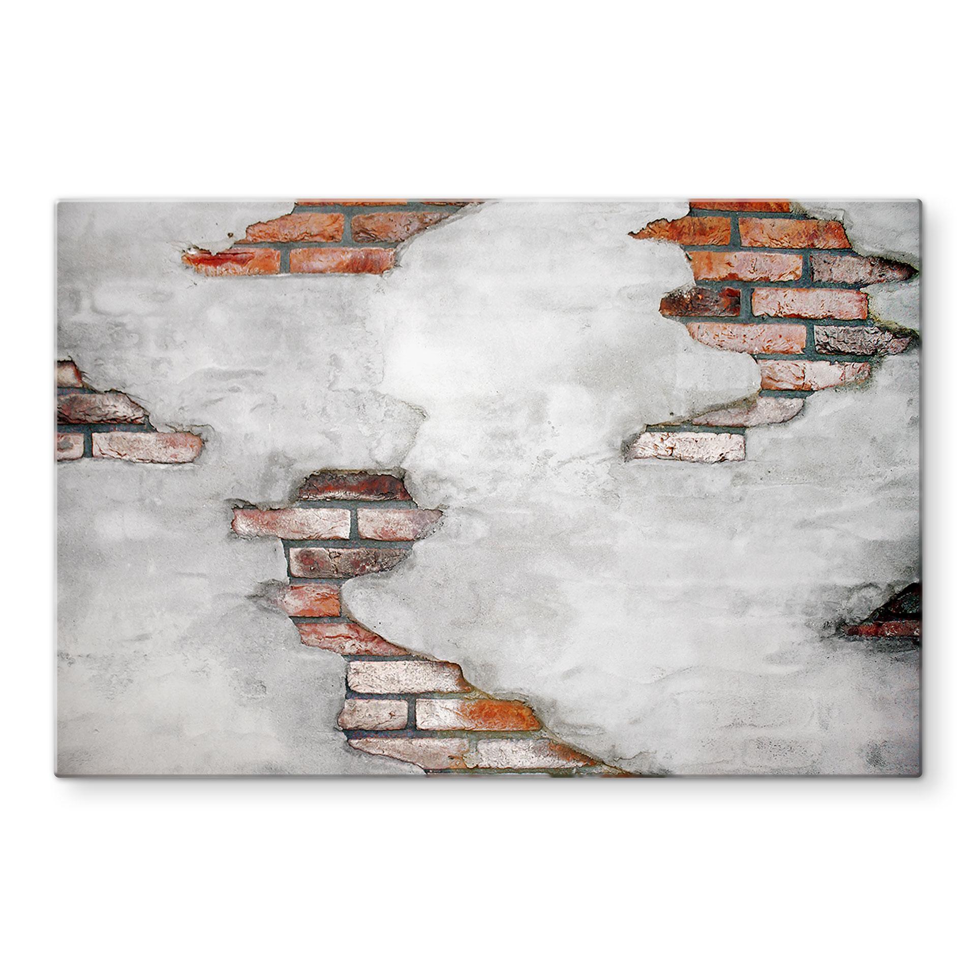 Spatscherm Baksteen Muur 02