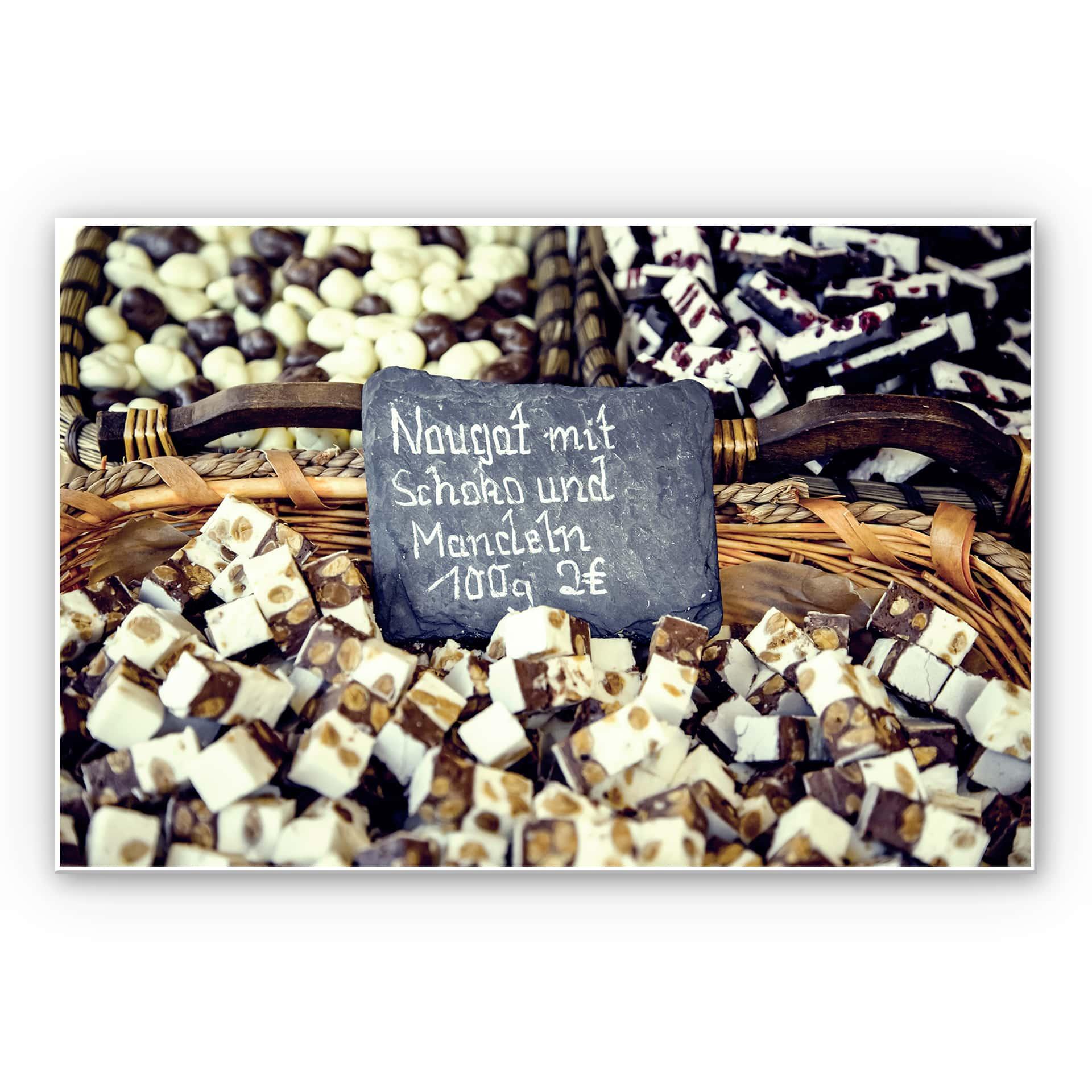 Tableau Forex - Nougat au chocolat et aux amandes