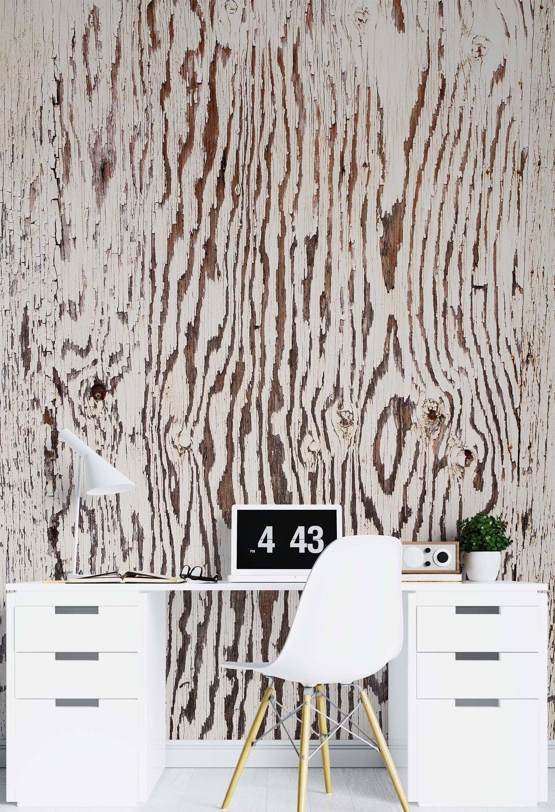 Fototapete, Holz Bretter Imitiert Makro