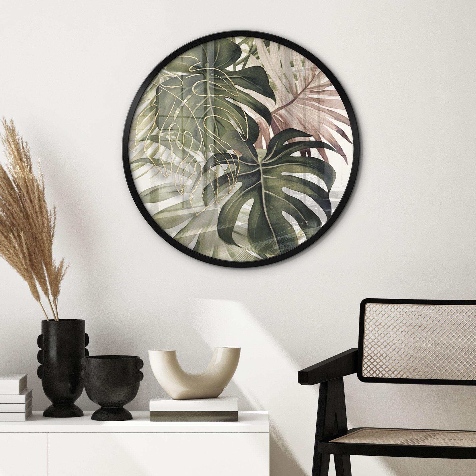 Plakat Tropiske blade Boho - Haase
