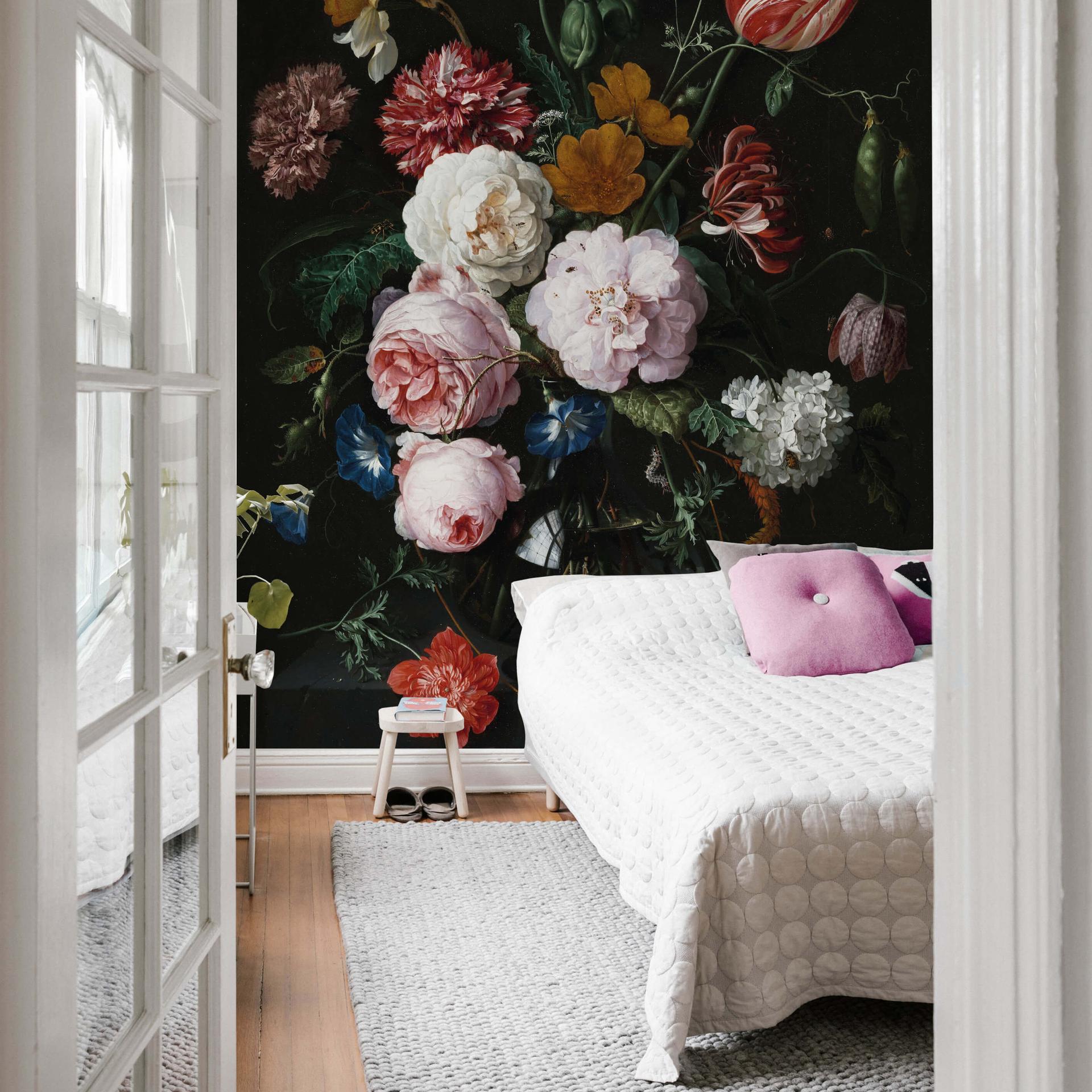 Fototapet - Heem - Stilleben med blomster