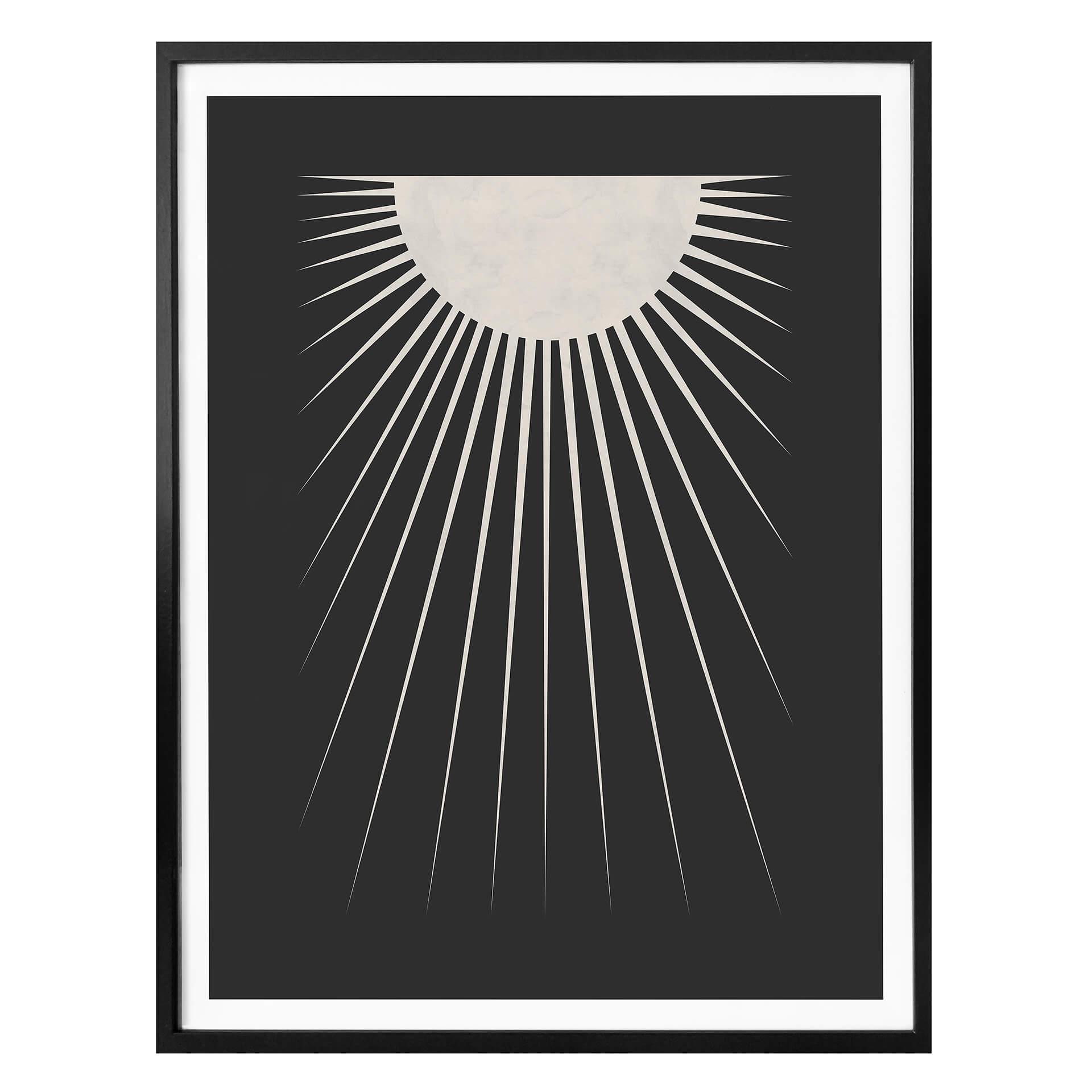 Poster Orara Studio - Minimalistisk måne