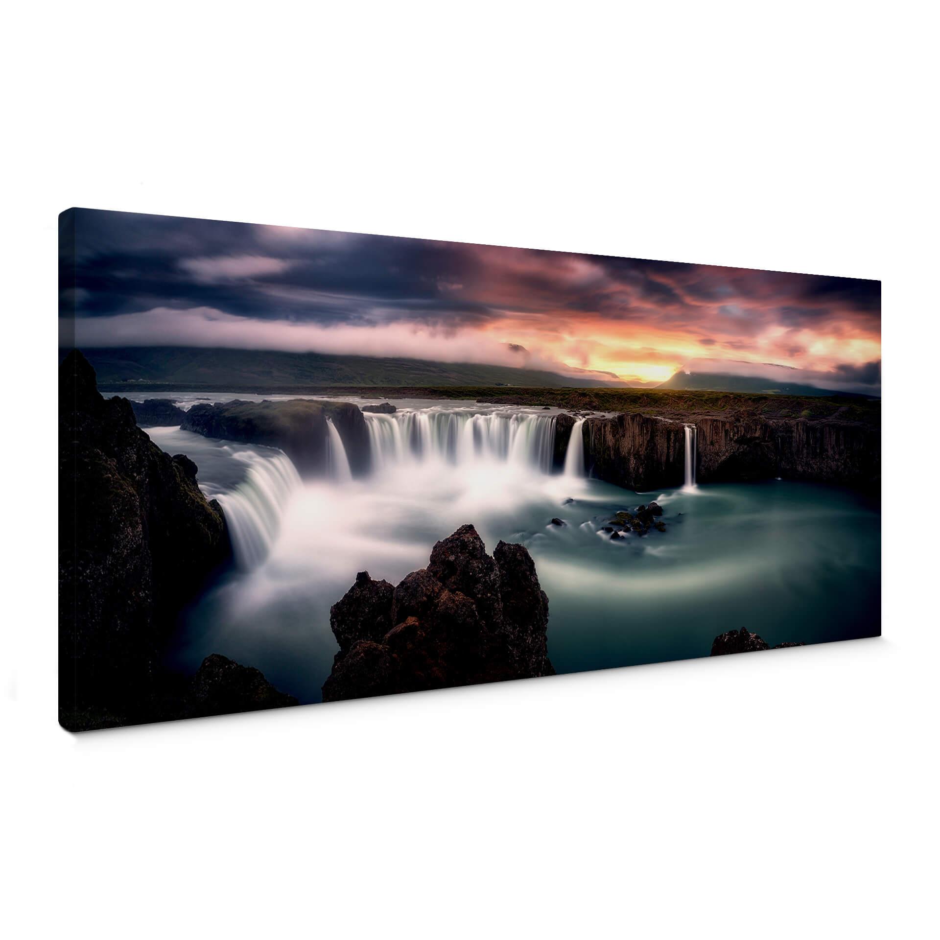 Canvasbillede - Mitterwallner - Fire and Water