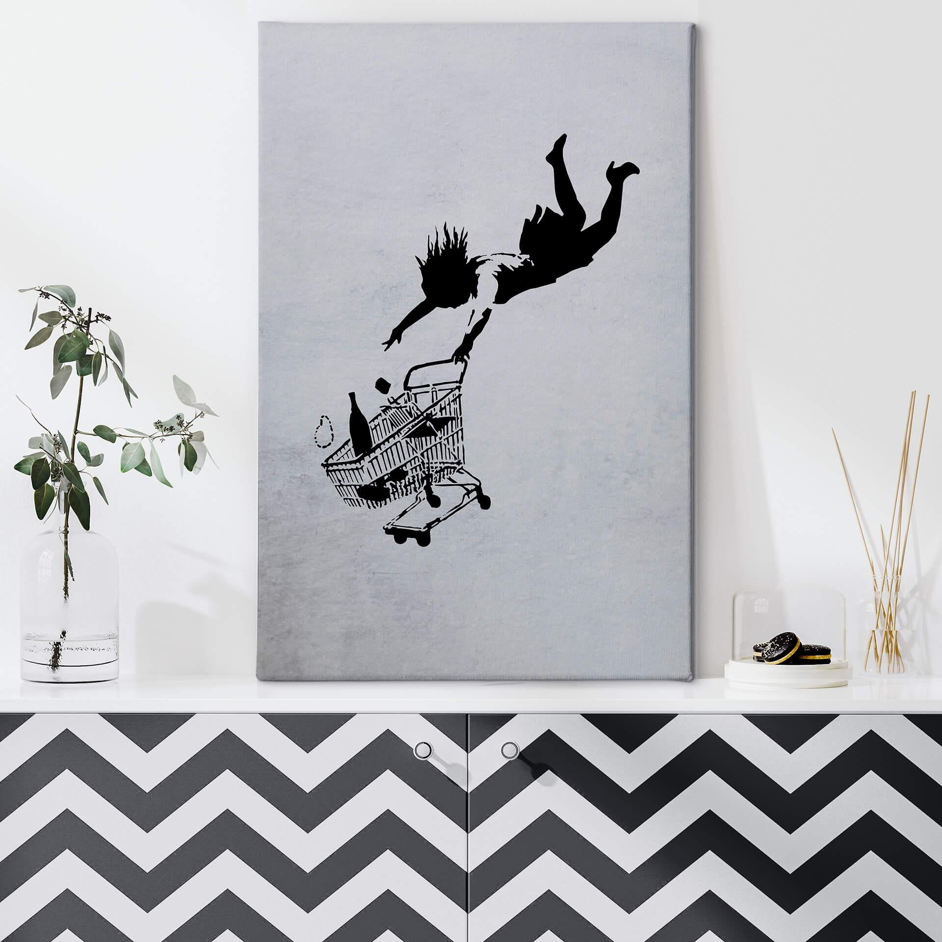 Lienzo Banksy - Compra hasta caer rendido