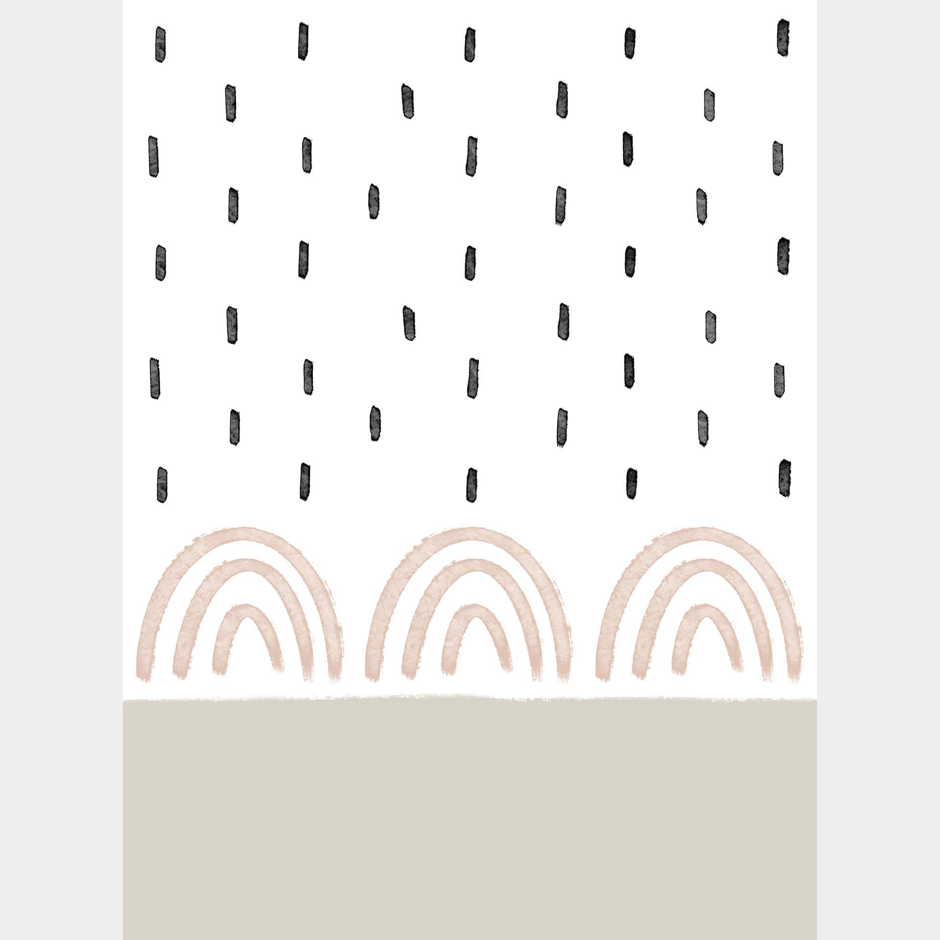 Fototapete uplusmestudio - Rain and Bows