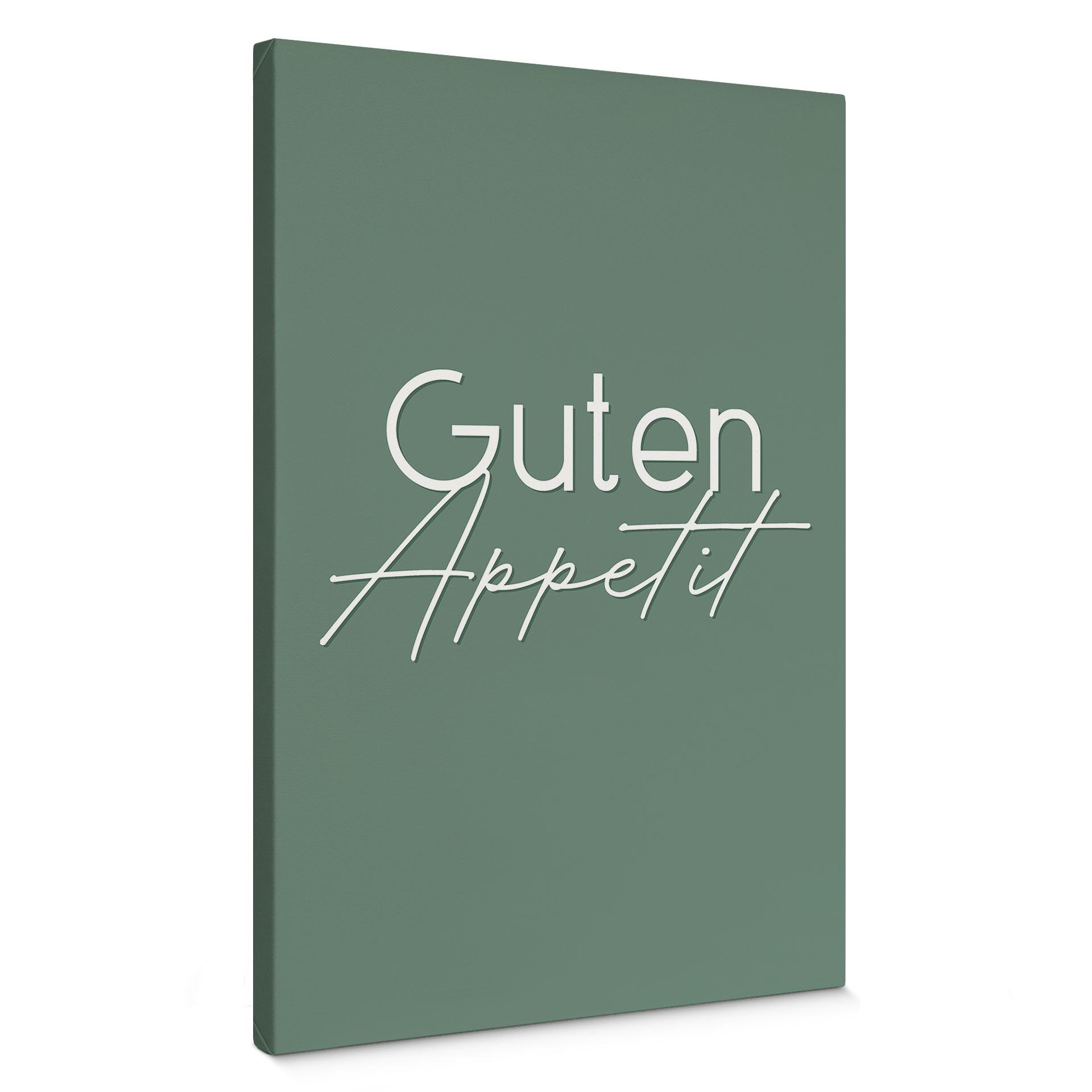 Leinwandbild Guten Appetit