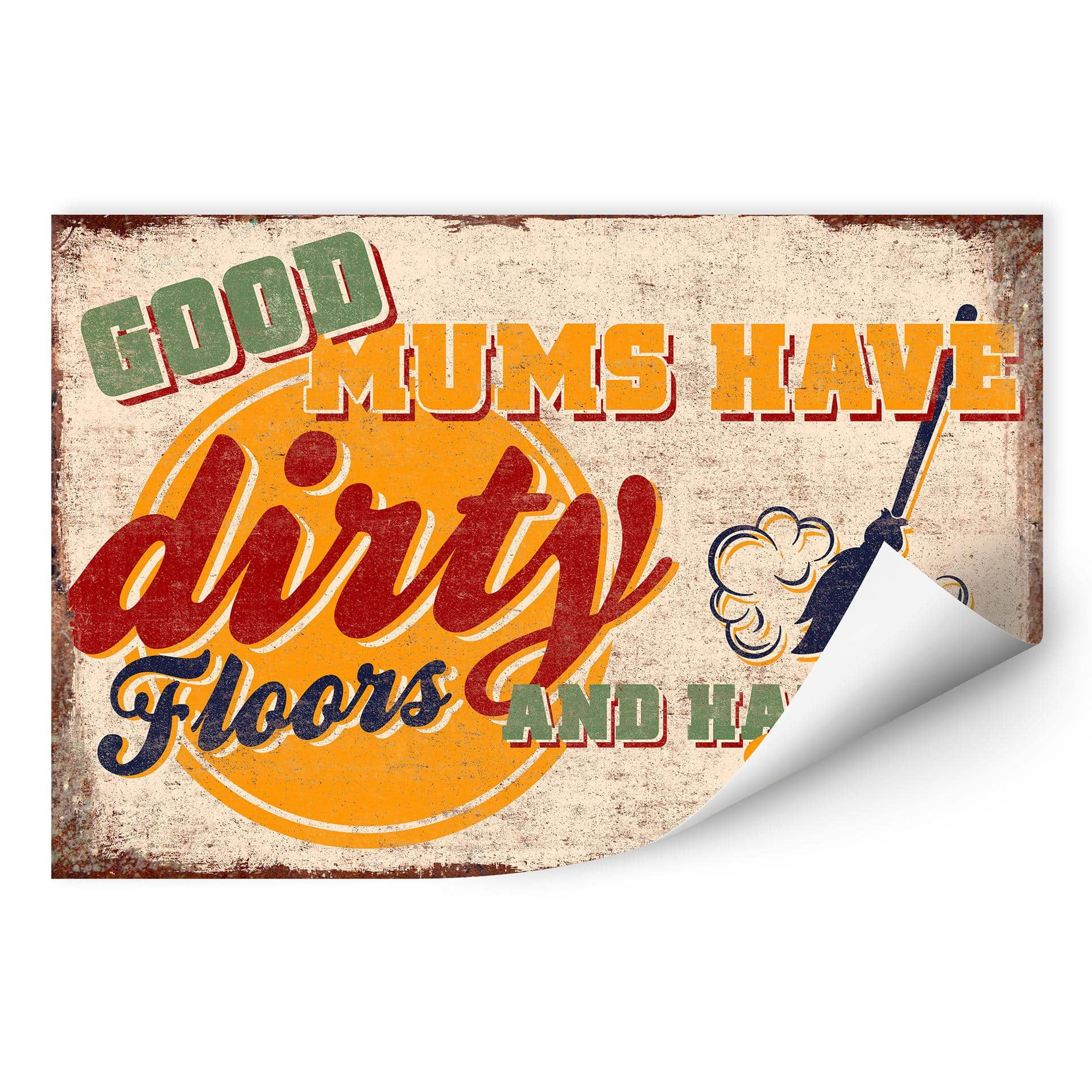 Zelfklevende Poster - Good Moms