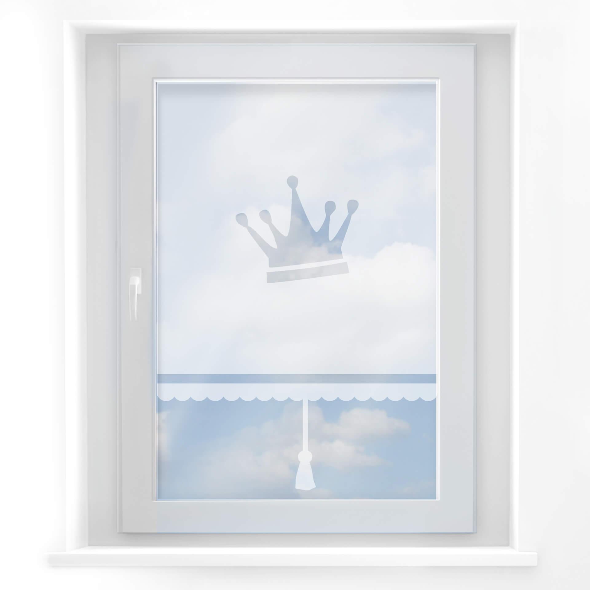 King blind decoración de ventanas