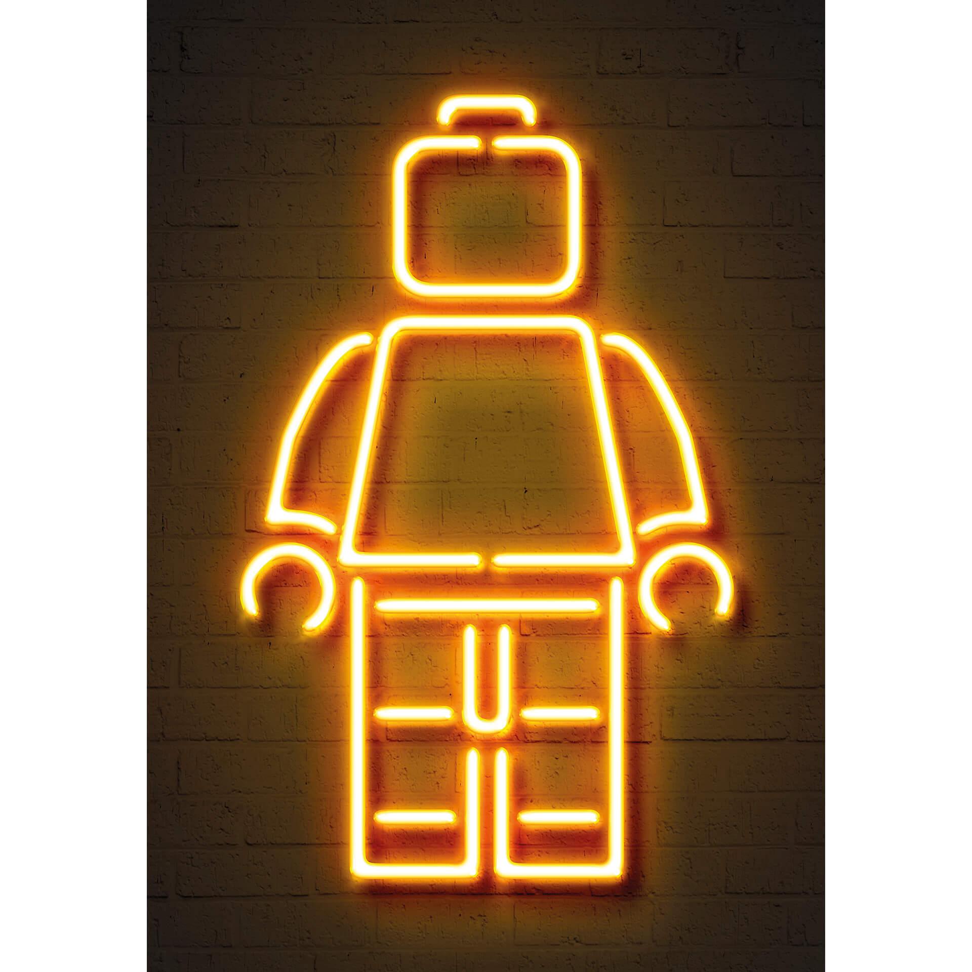 Fotobehang Mielu - Minifigure