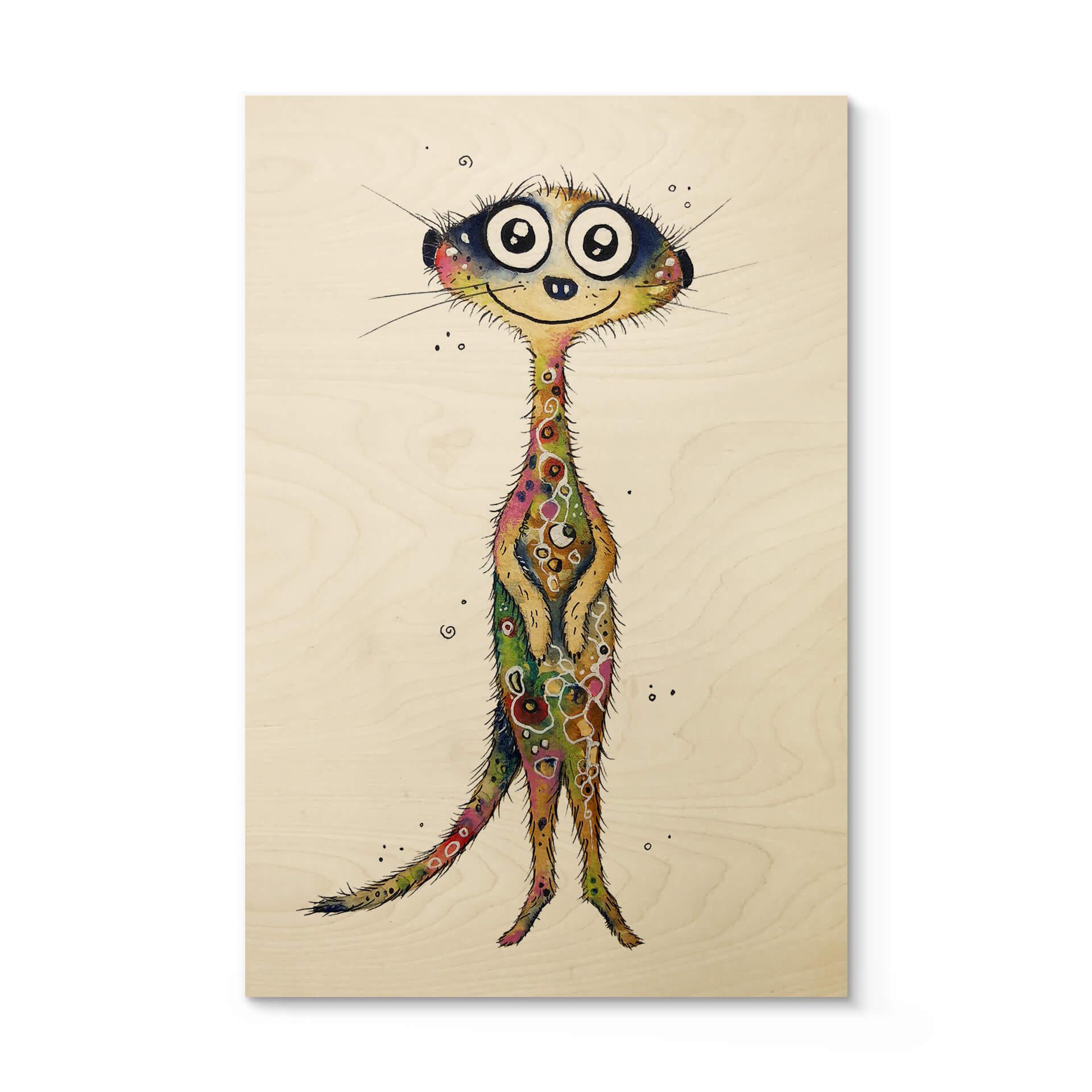 Hagenmeyer Billede af træ - Meerkat