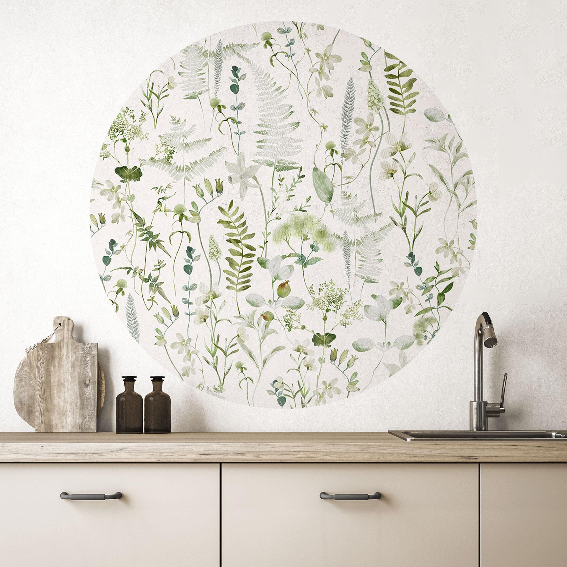 Wall Sticker Urter og vilde blomster - UN Designs