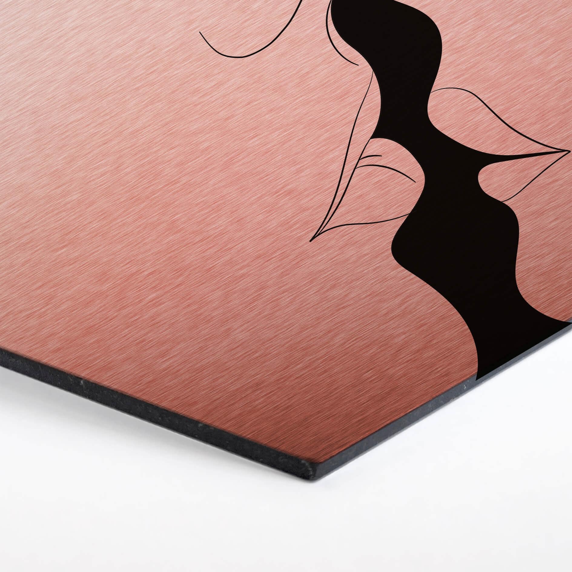 Esagoni Alu-dibond Nordic Creators - White Kiss
