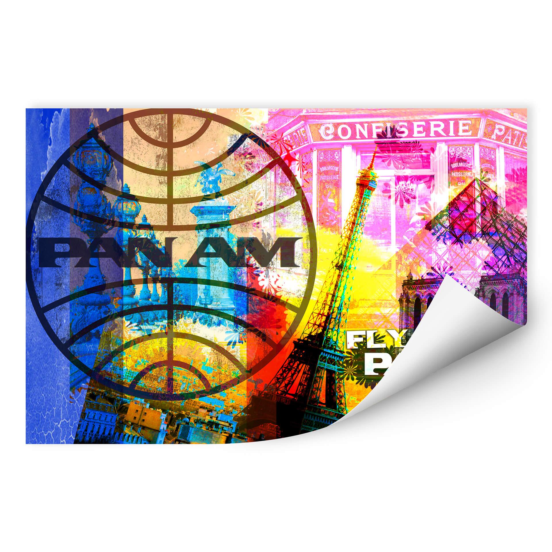 Muurprint Pan Am – Paris