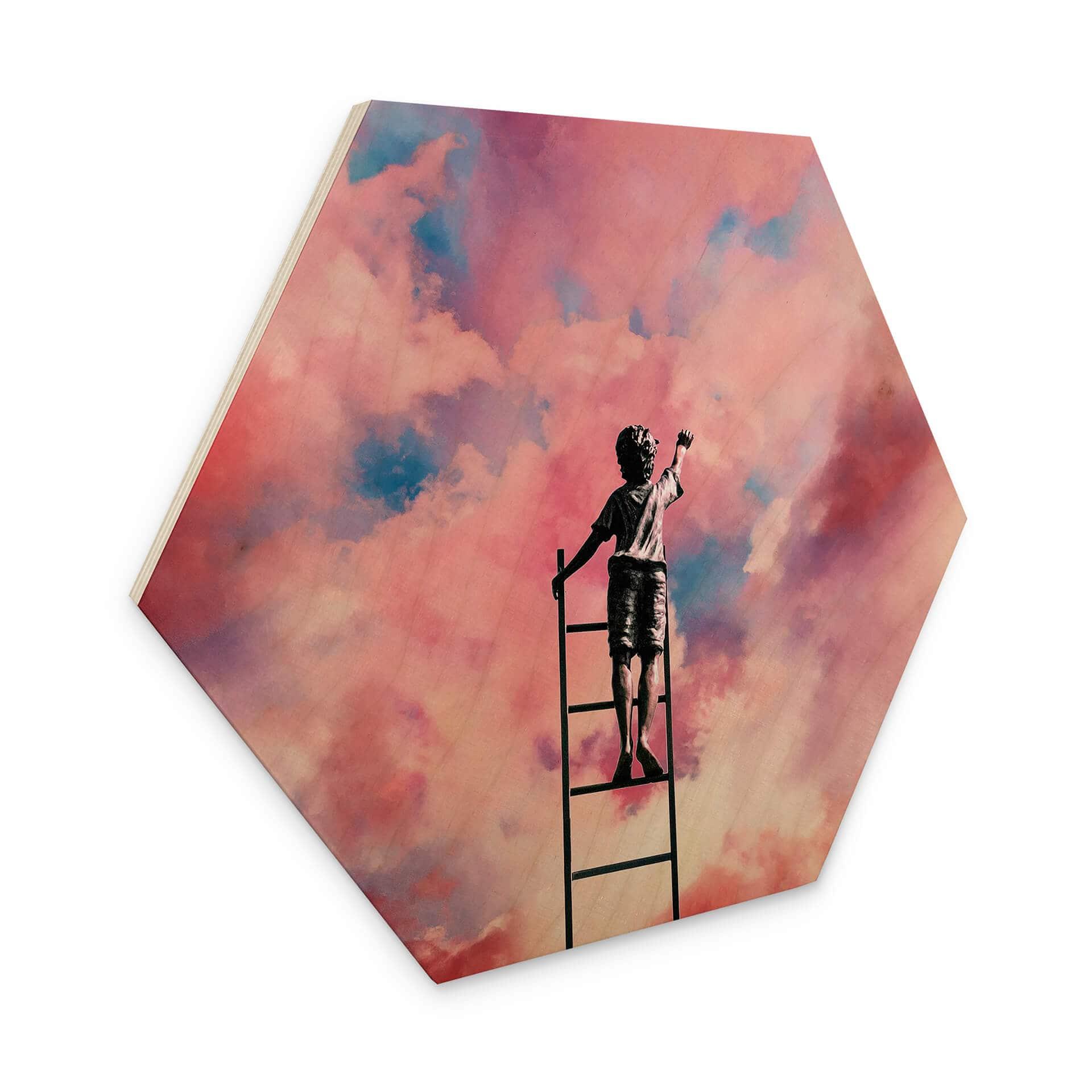 Sekskantet træ Taudalpoi - Painting Clouds