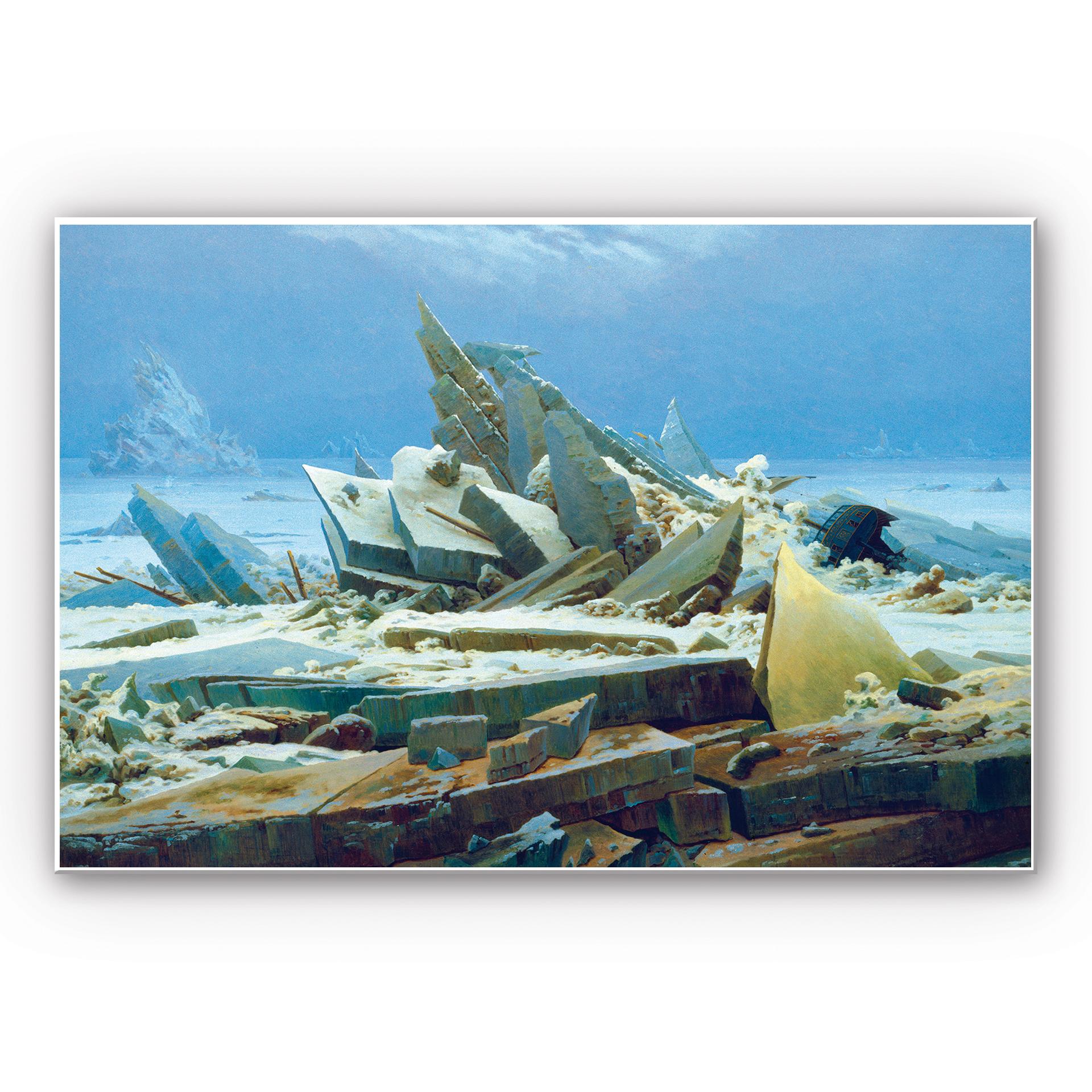 Wandbild Friedrich - Das Eismeer