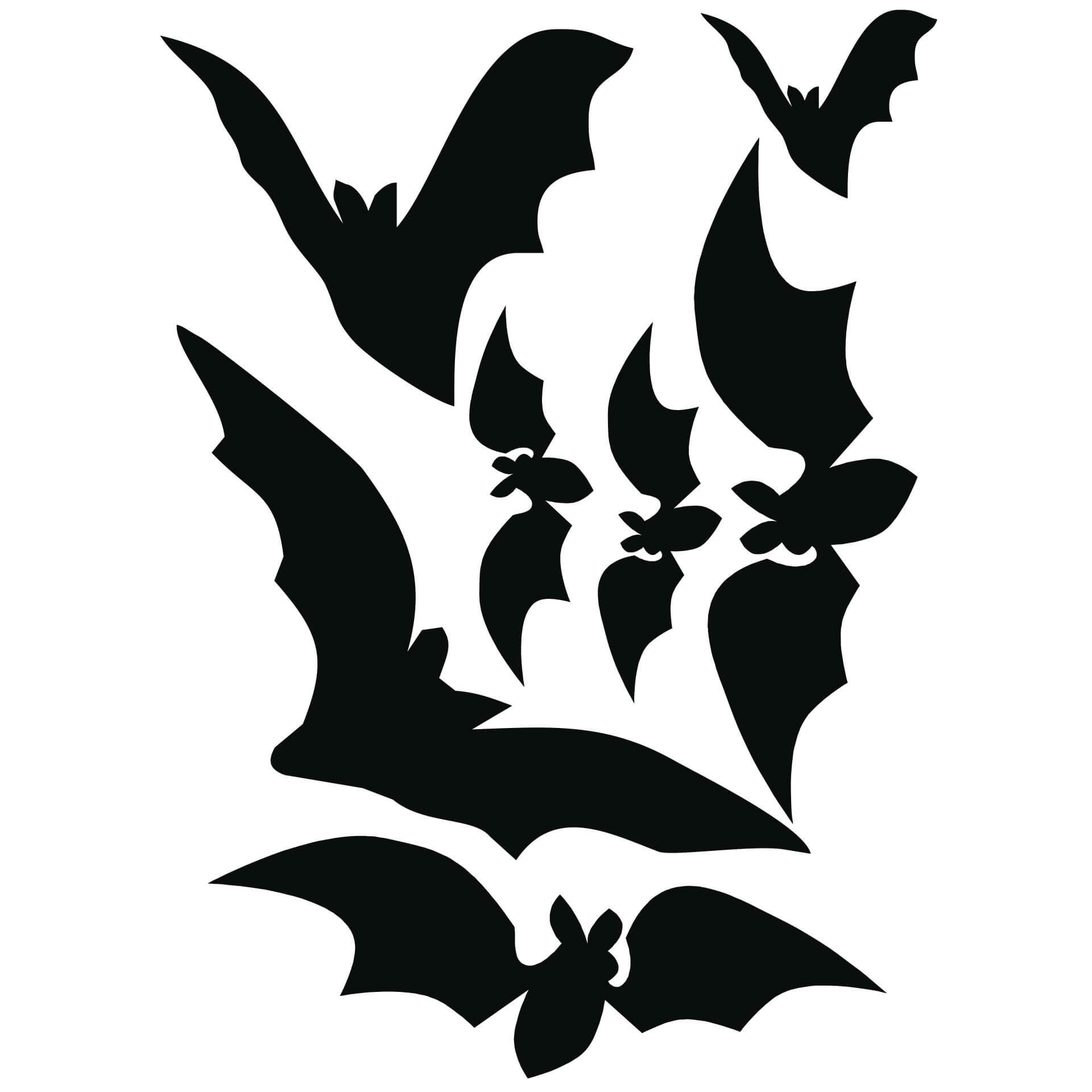 Wandtattoo Fledermaus-Set