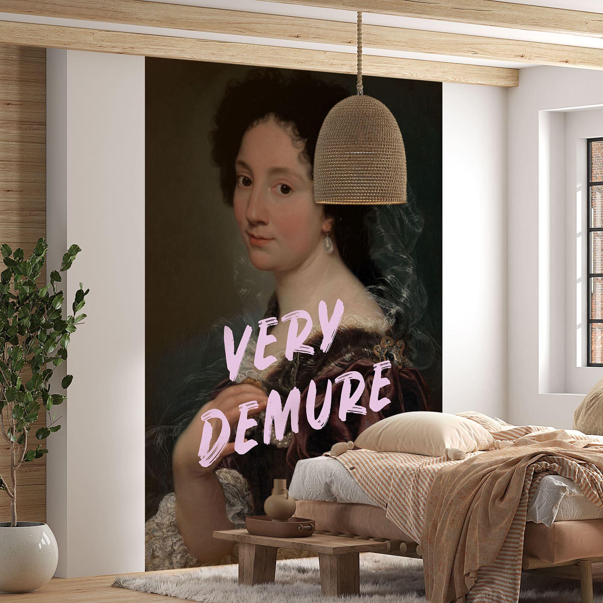 Fototapet Baroque Beauty: Very Demure - Grace Digital Art