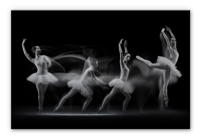 Tableau en alu-Dibond Bunjamin - Ballet -Performance