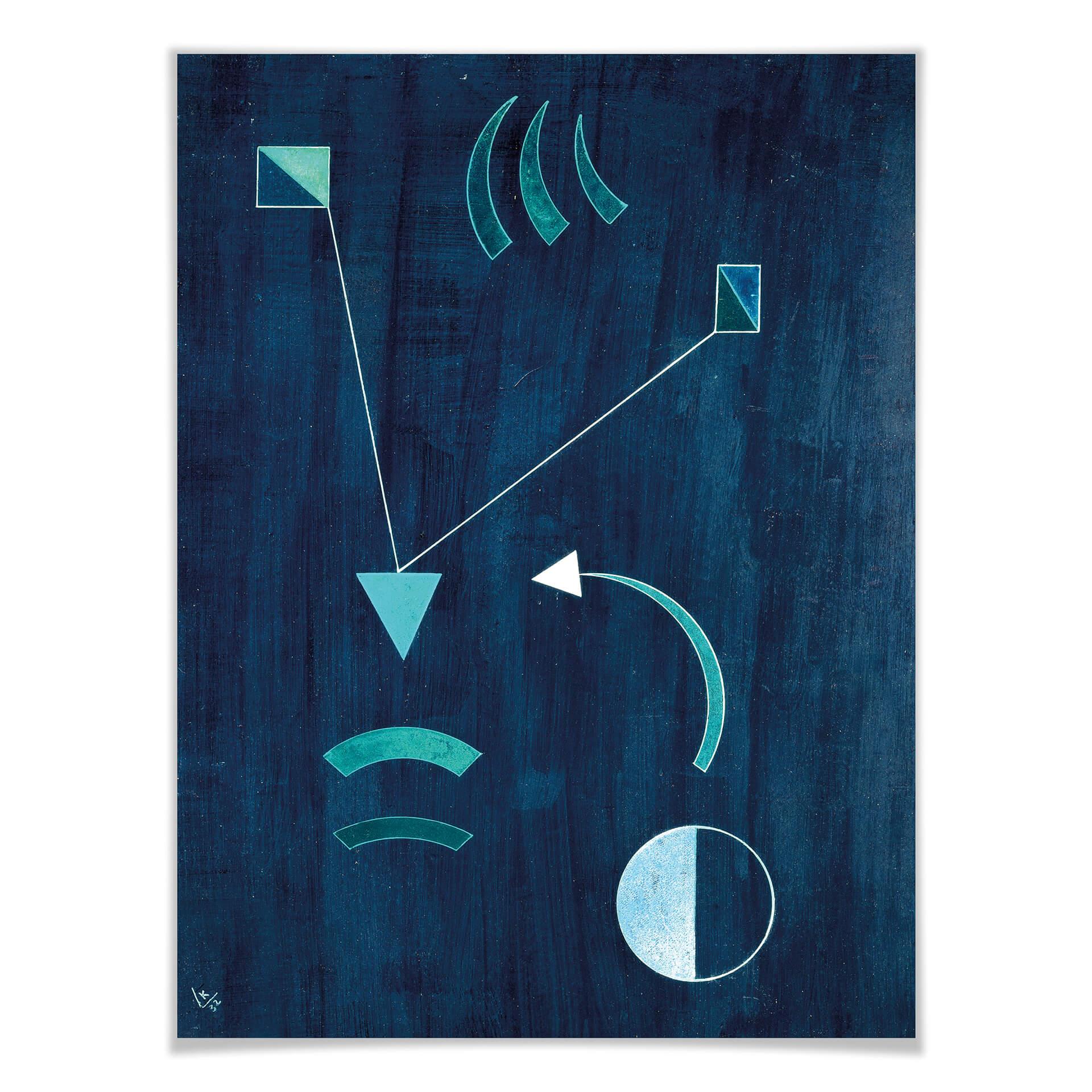 Póster Kandinsky - Allí