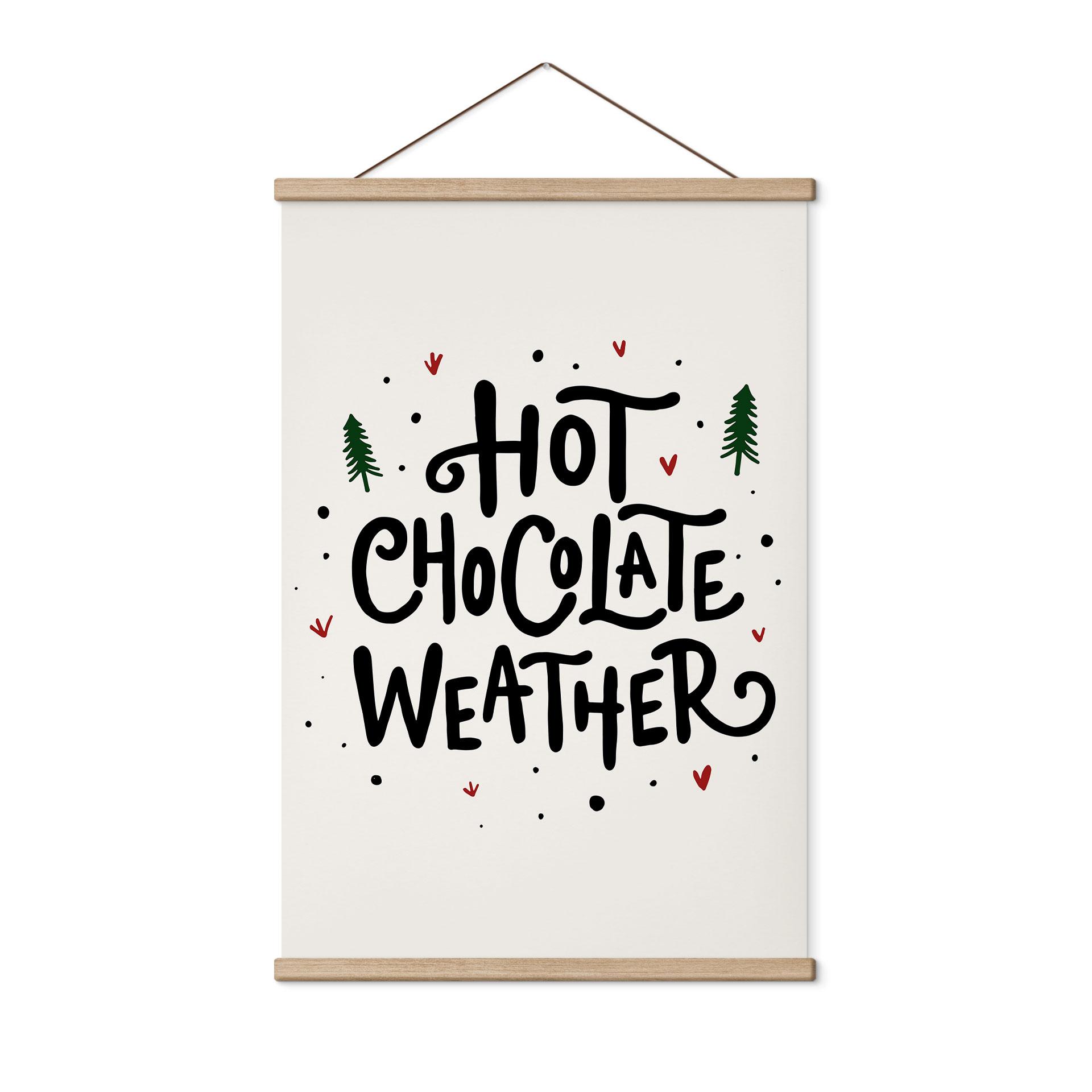 Tekstil plakat Hot Chocolate Christmas Print - Soley