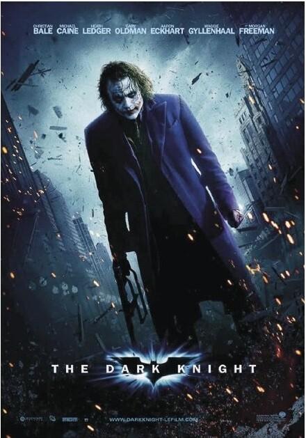 Filmplakat BATMAN DARK KNIGHT - joker, plakat (68 x 98 cm)