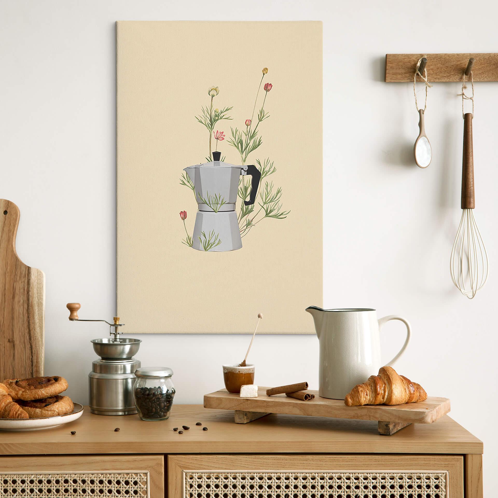 Obraz na płótnie Frida Floral Studio - Mocha Floral