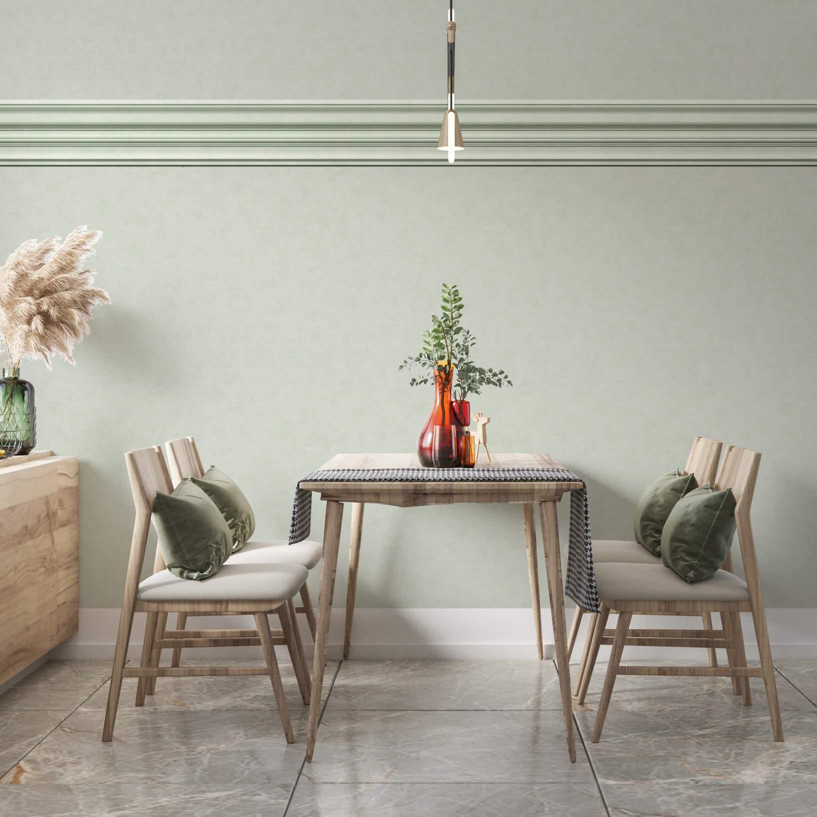 Effen behang, vliesbehang Shades Iconic green