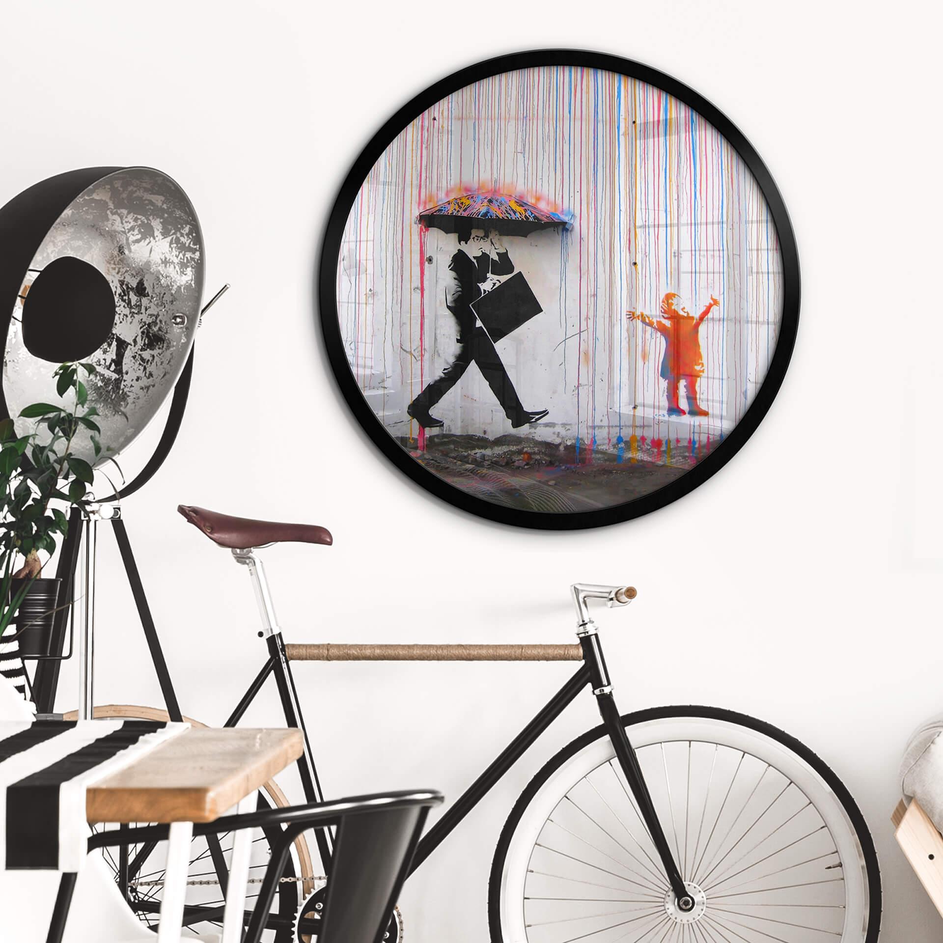 Plakat Banksy - Coloured Rain