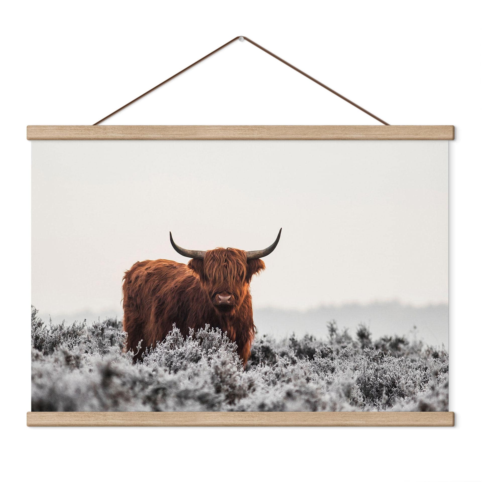 Textielposter Highlander - van den Helm
