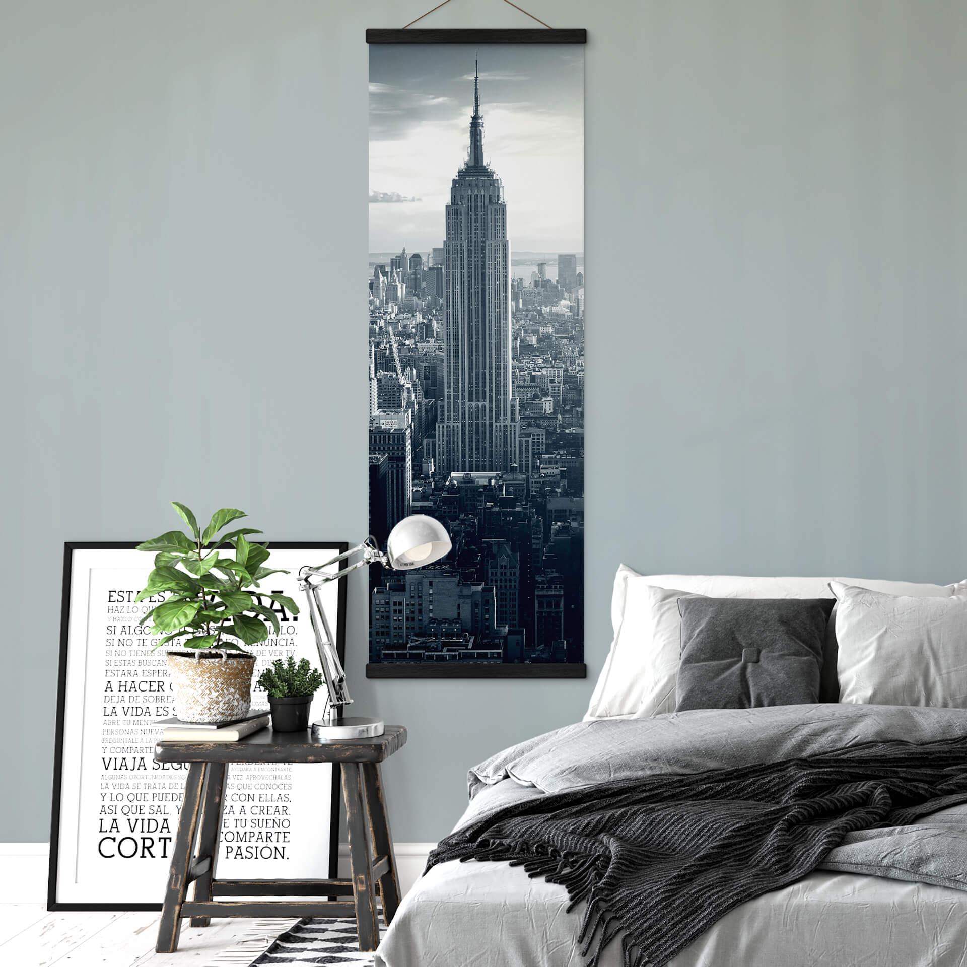 Tekstil plakat The Empire State Building - Panorama