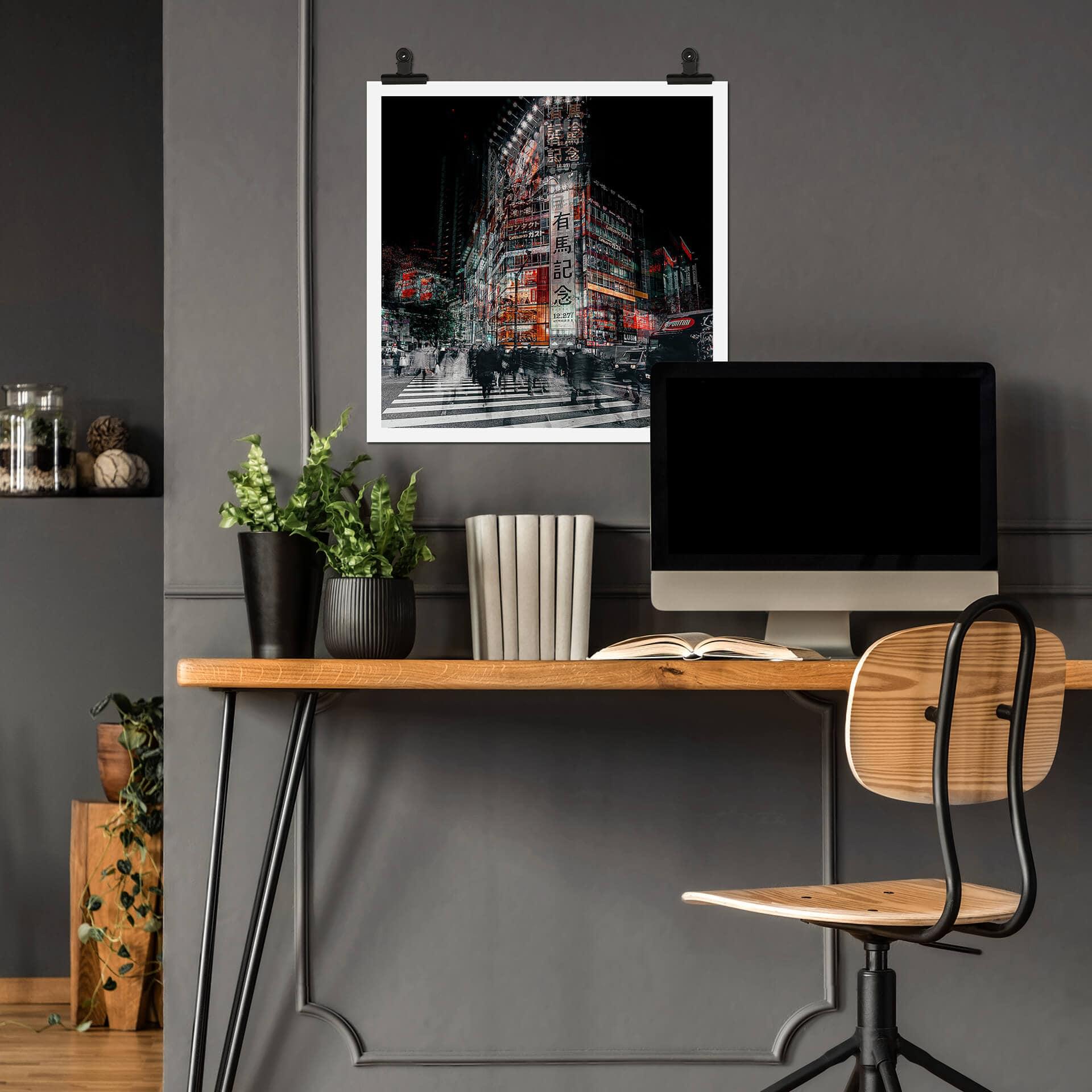Poster Chiriaco - Colours of Tokyo