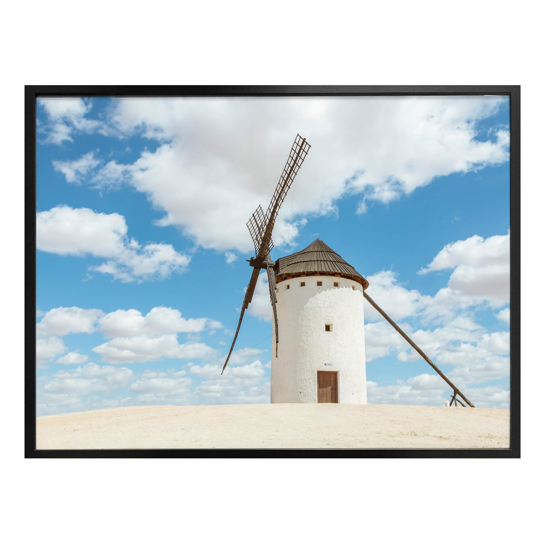 Poster Colombo - Väderkvarnar på Don Quijote-rutten i Spanien