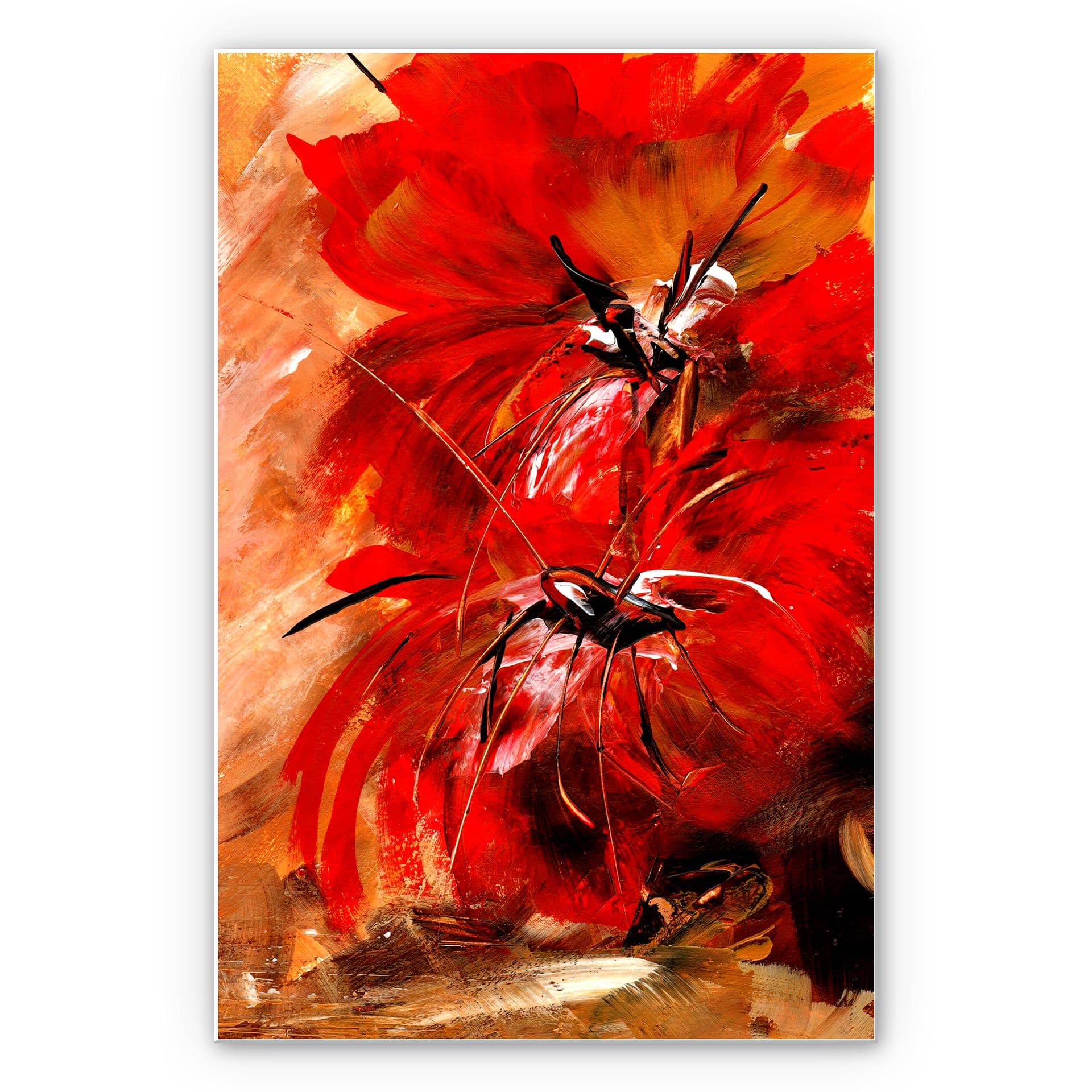 Tableau Forex - Niksic - Fleurs de feu