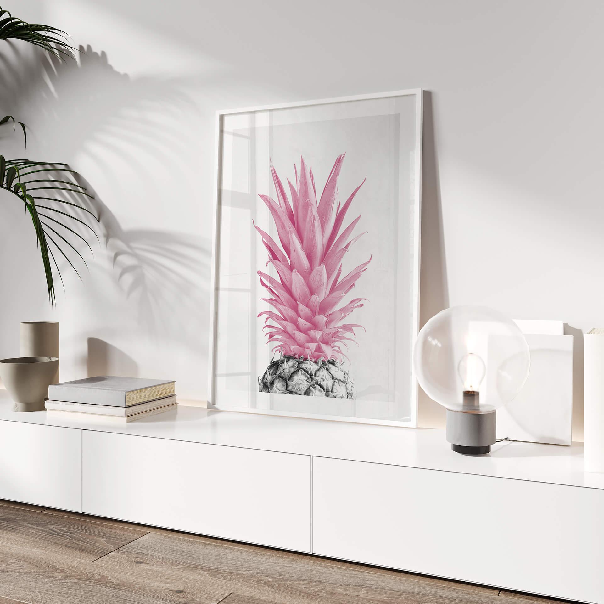Plakat 1X Studio - Pink Pineapple