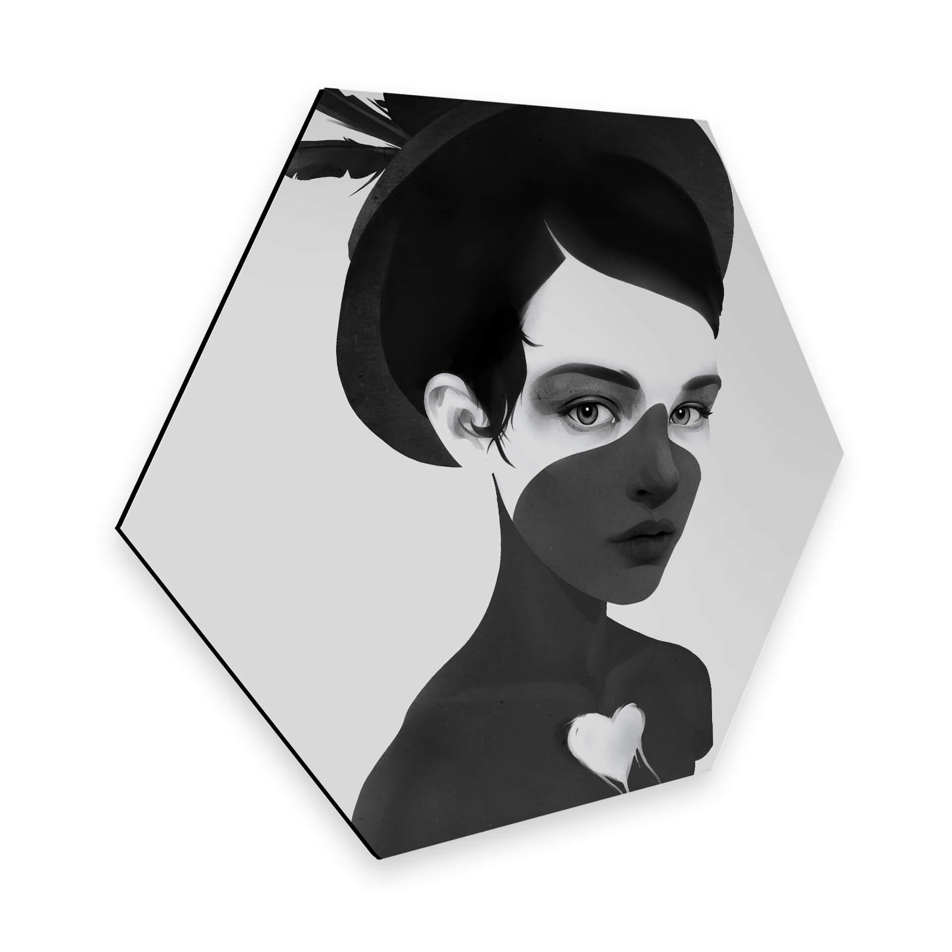 Hexagon Alu-Dibond - Ireland - Fool