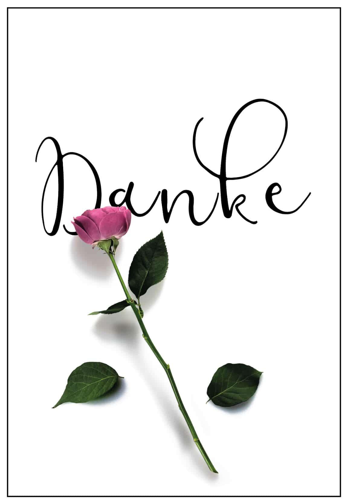 Gutschein Danke