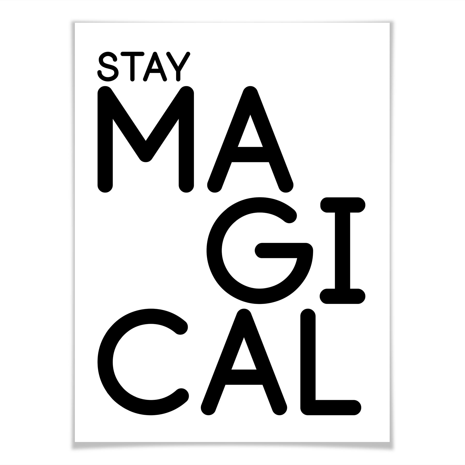 Póster Stay Magical