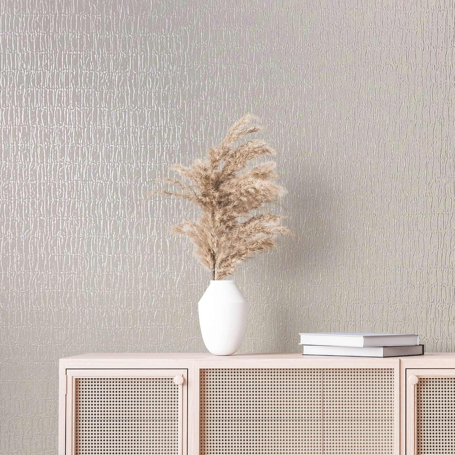 structuurbehang, vliesbehang Kumano beige