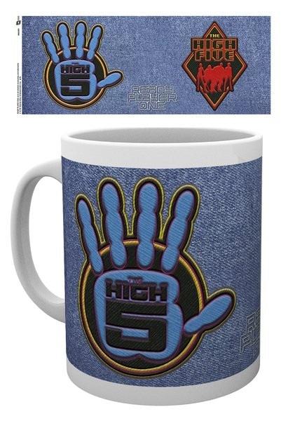 Krus, keramikkrus Ready Player One - The High Five Logo