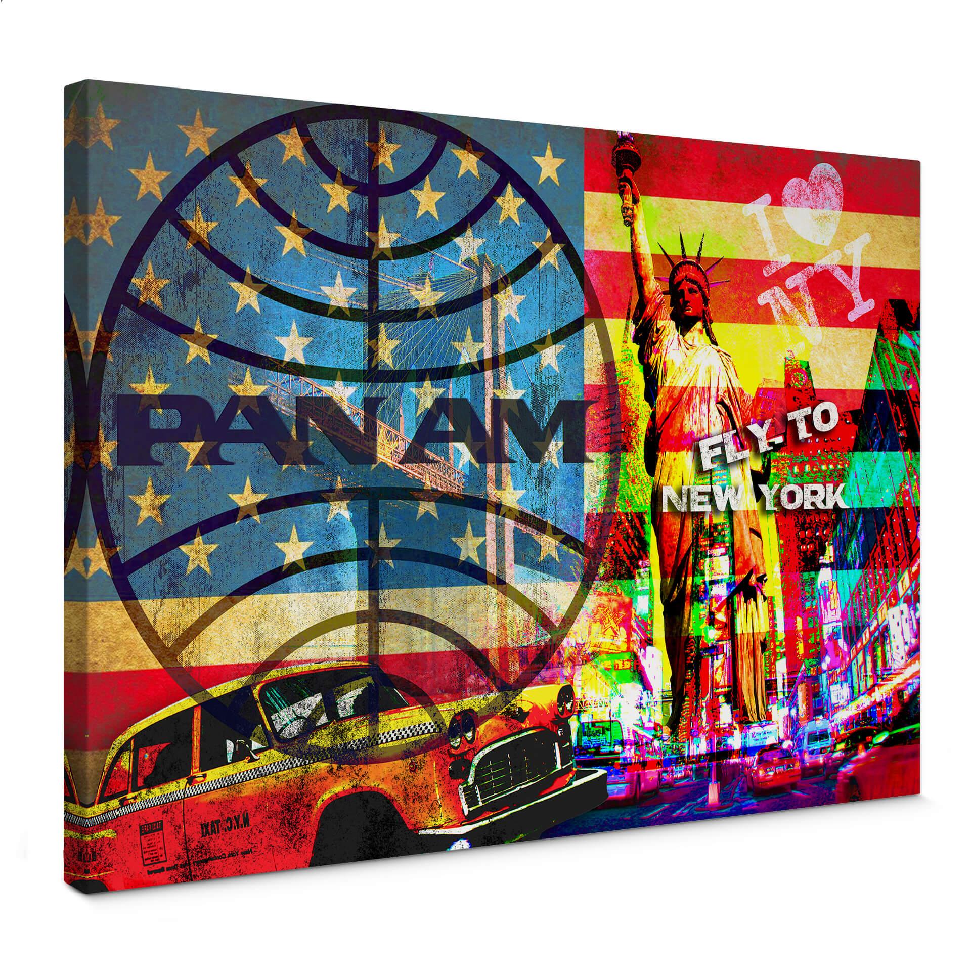 Canvas PAN AM - Nueva York