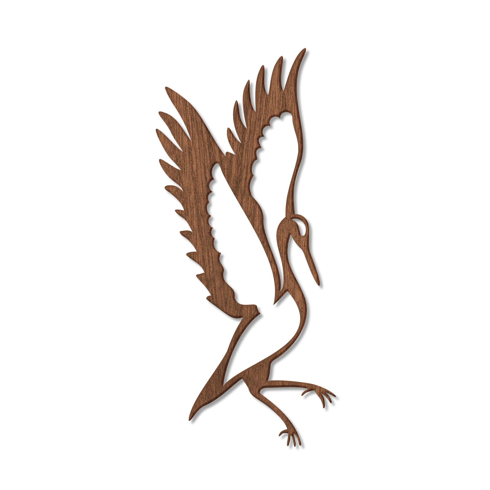 Hout - Vogel - mahonie