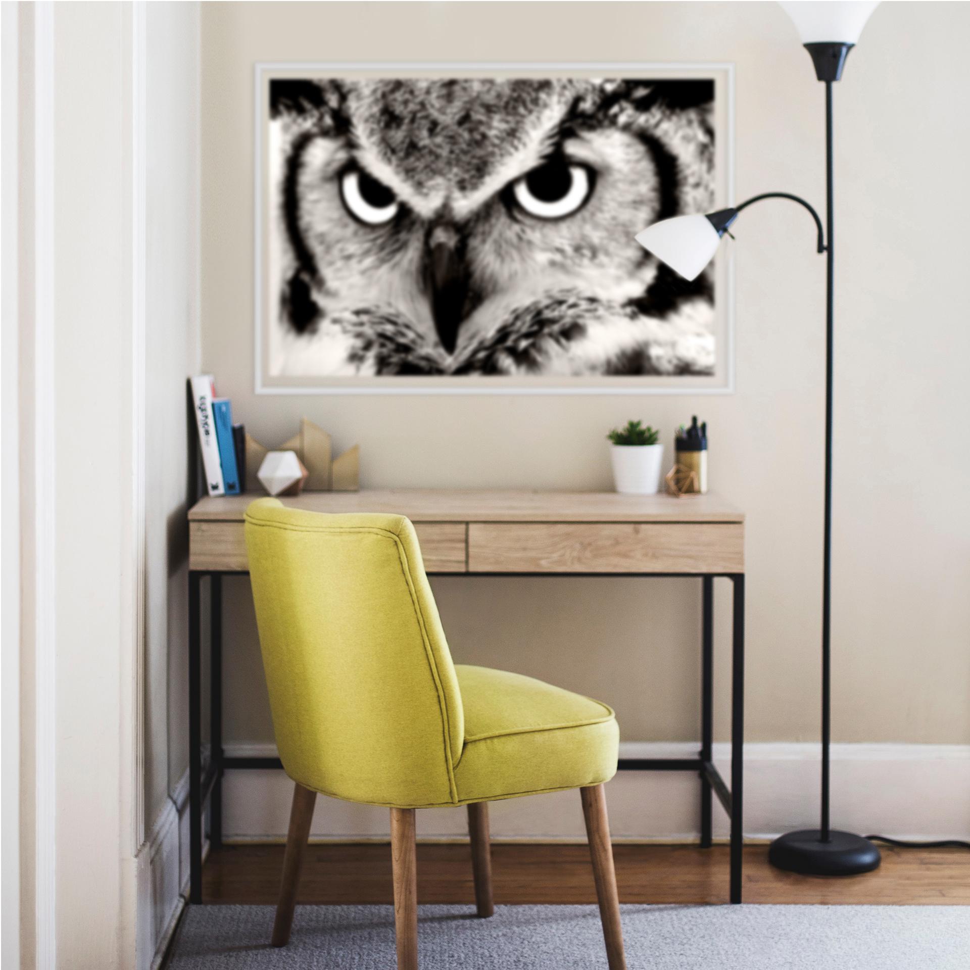 Zelfklevende Poster Trotse Uil