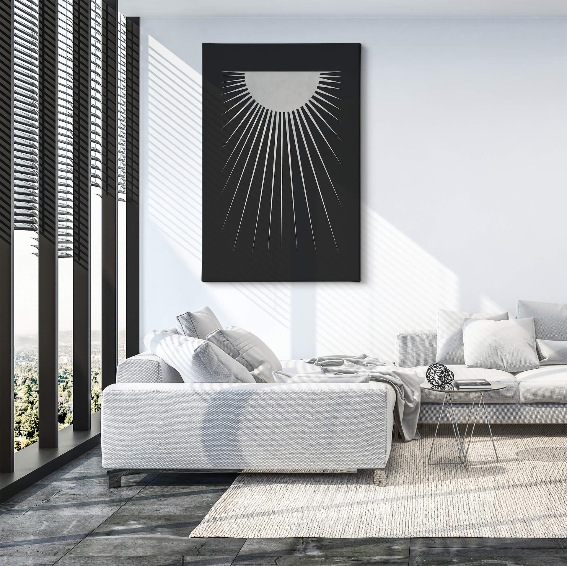 Obraz na płótnie Orara Studio - Minimalistyczny księżyc